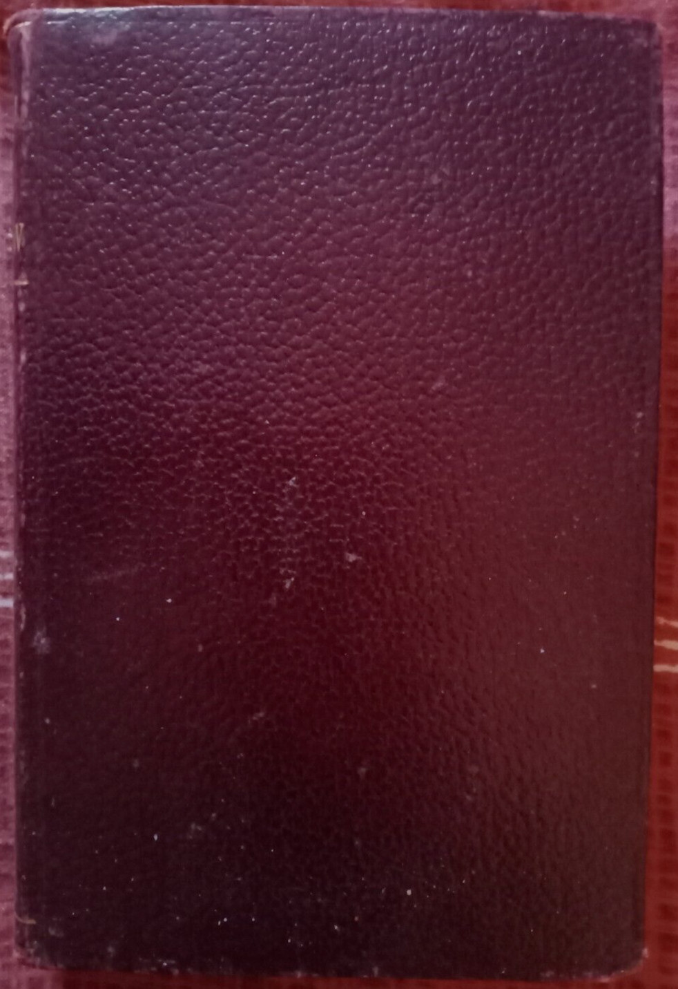 Longfellows Poems Poetical Works Illustrated Leather Vintage Pocket Book