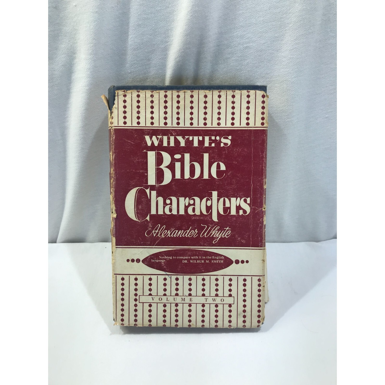 Whyte’s Bible Characters Volume 2, hardcover 1950s Bible reference book, Zonder