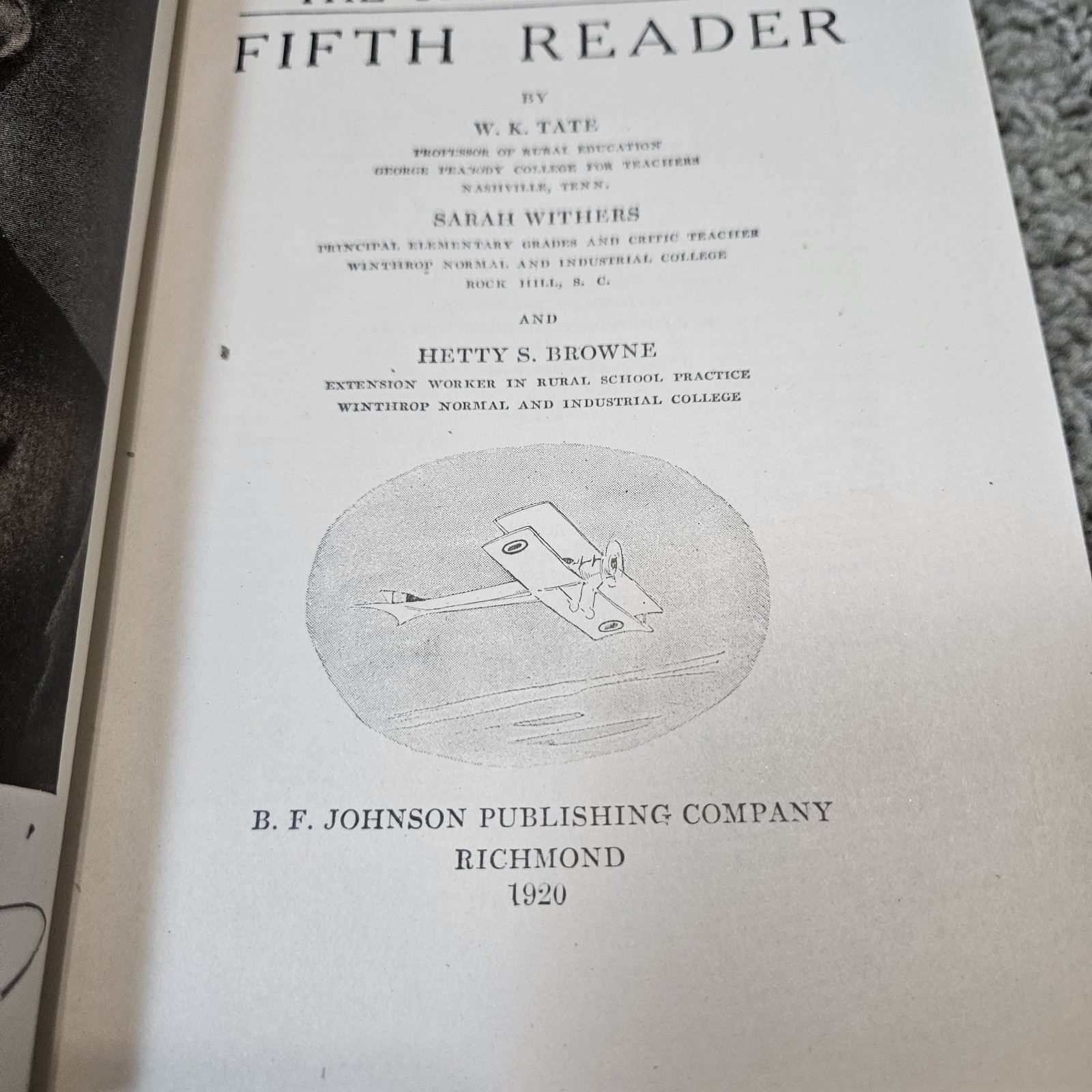 The Child’s World: Second Reader | Johnson Publishing Co 1920