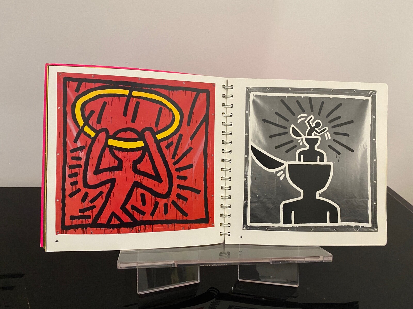 Keith Haring Tony Shafrazi gallery 1982 Limited 2000 copies 1st edition