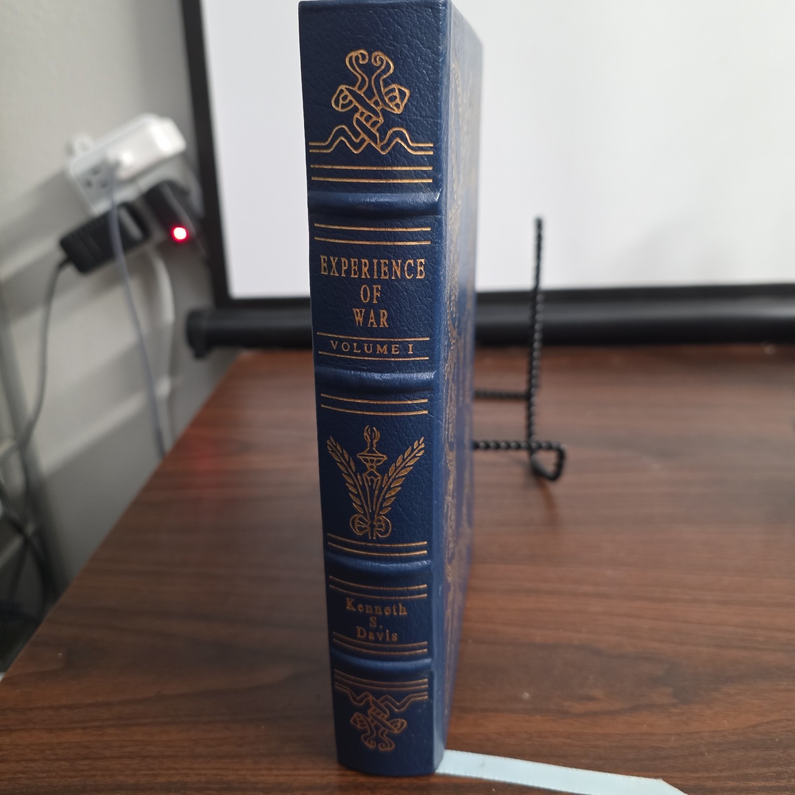 Easton Press EXPERIENCE OF WAR Kenneth Davis LEATHER Volume 1