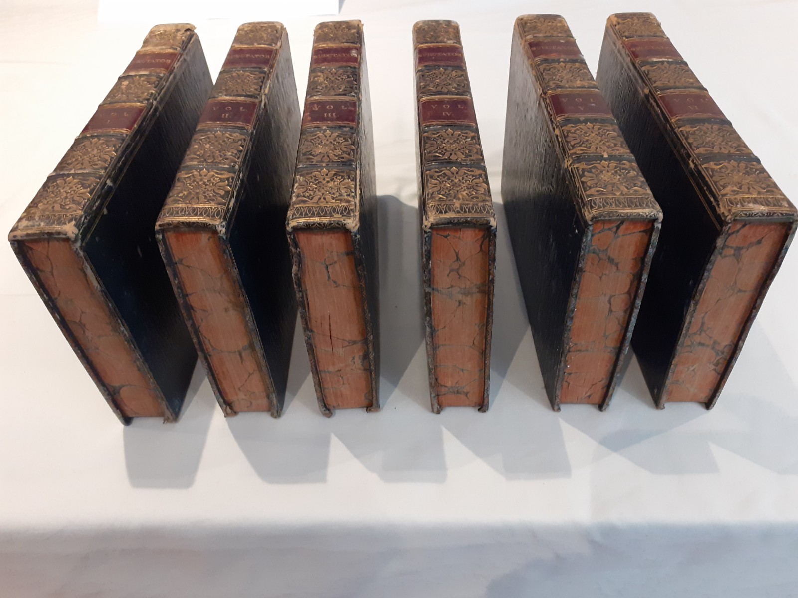 The Spectator 1822 Vols 1 – 6 of 6 in full set.