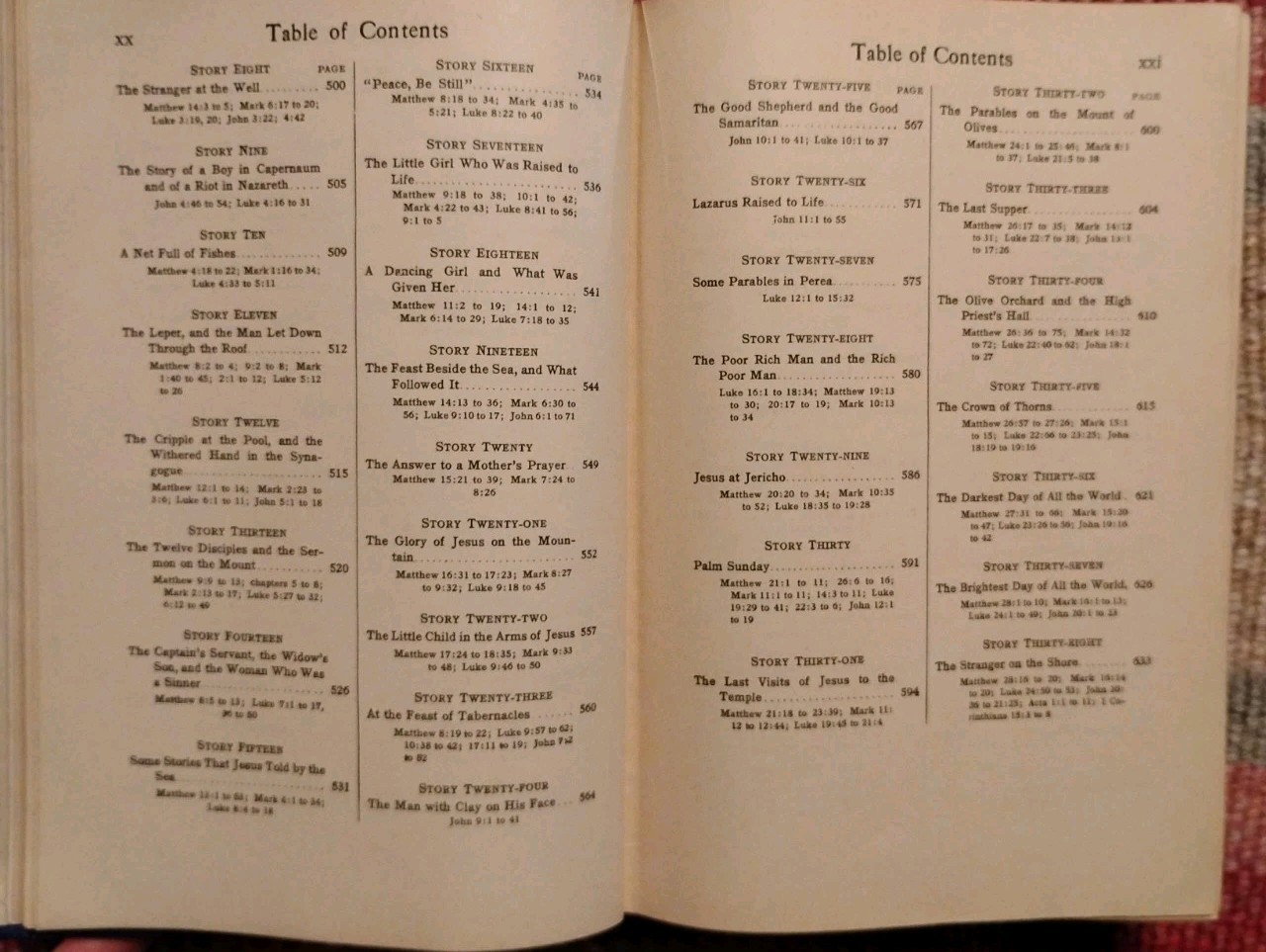Hurlbut’s Story Of The Bible For Young And Old VTG Book 1932 Illustrated