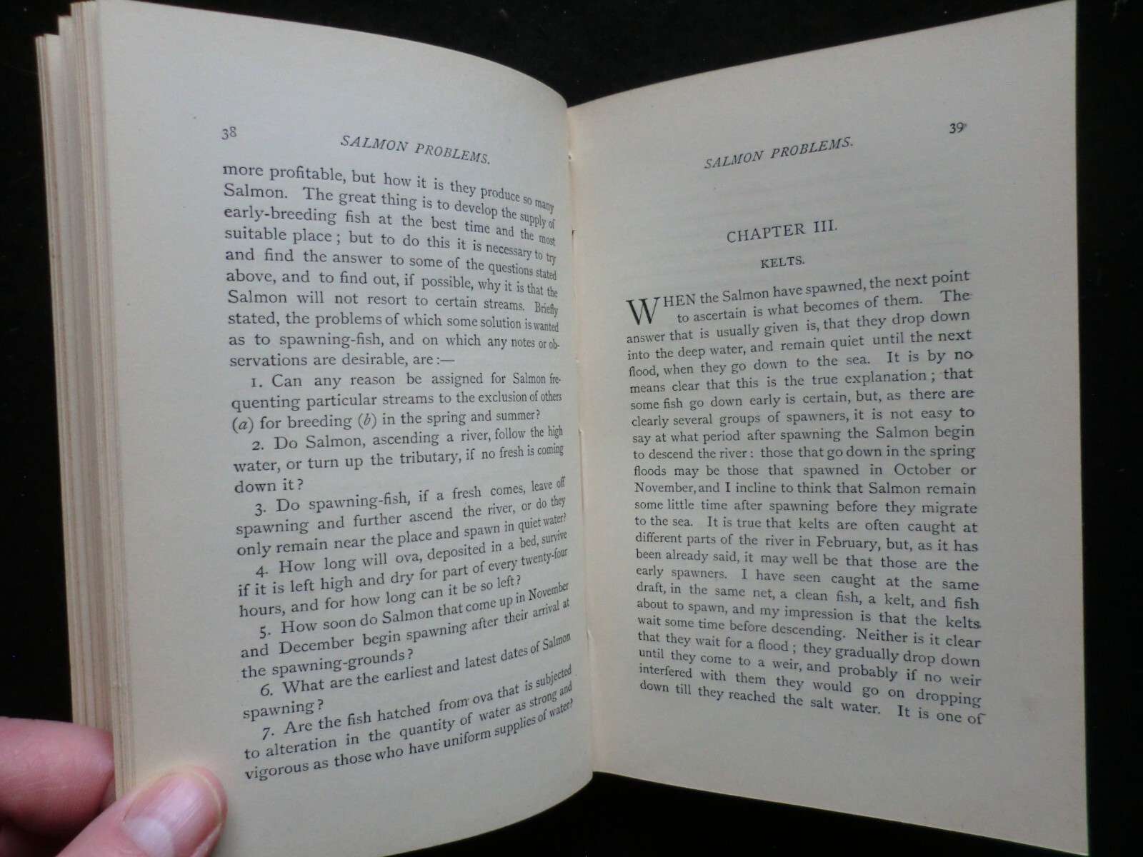 Salmon Problems by J W Willis-Bund (1885-1st) Fish, Fisheries, Spawning, Kelts