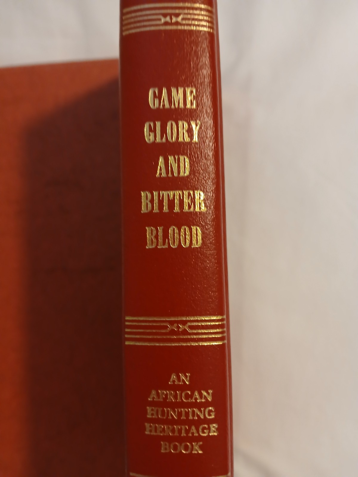 Collectible GAME, GLORY, AND BITTER BLOOD by Maurice Randall, Signed # 243/1000