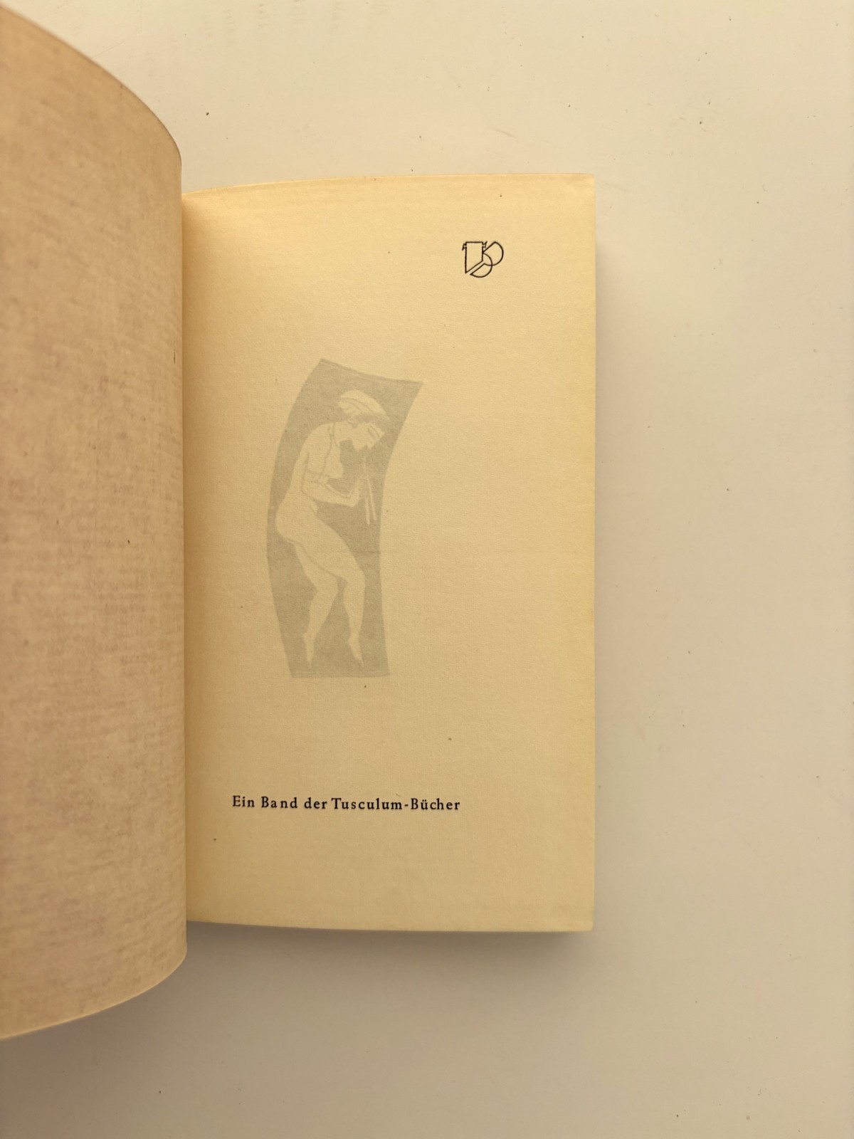 Alkiphron – Hetärenbriefe (Tusculum-Bücher) | Greek & German | 1939 HC