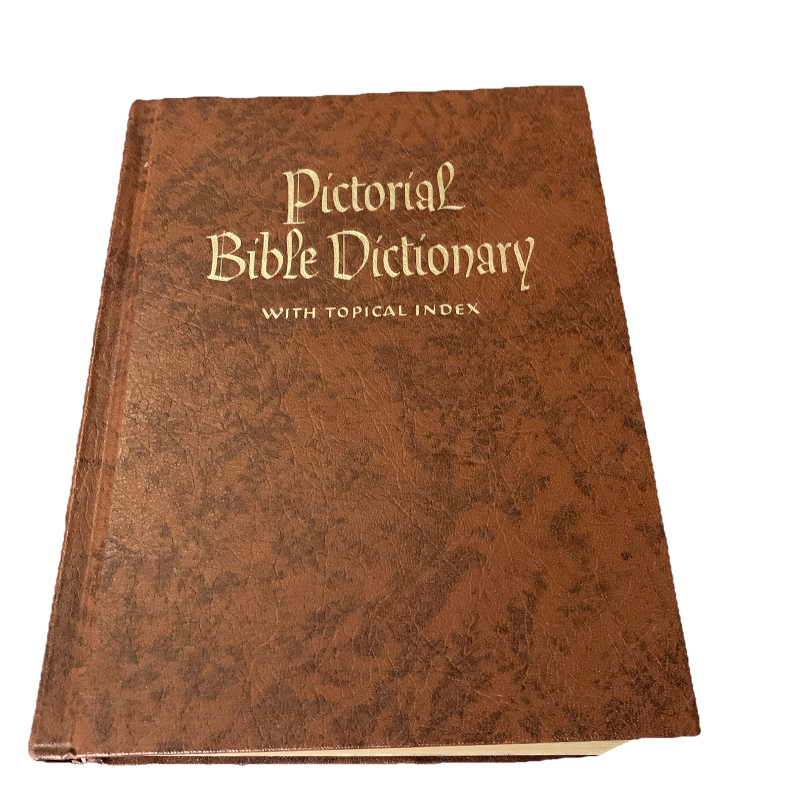 Vintage Pictorial Bible Dictionary Southwestern Co Nashville TN 1973 HB