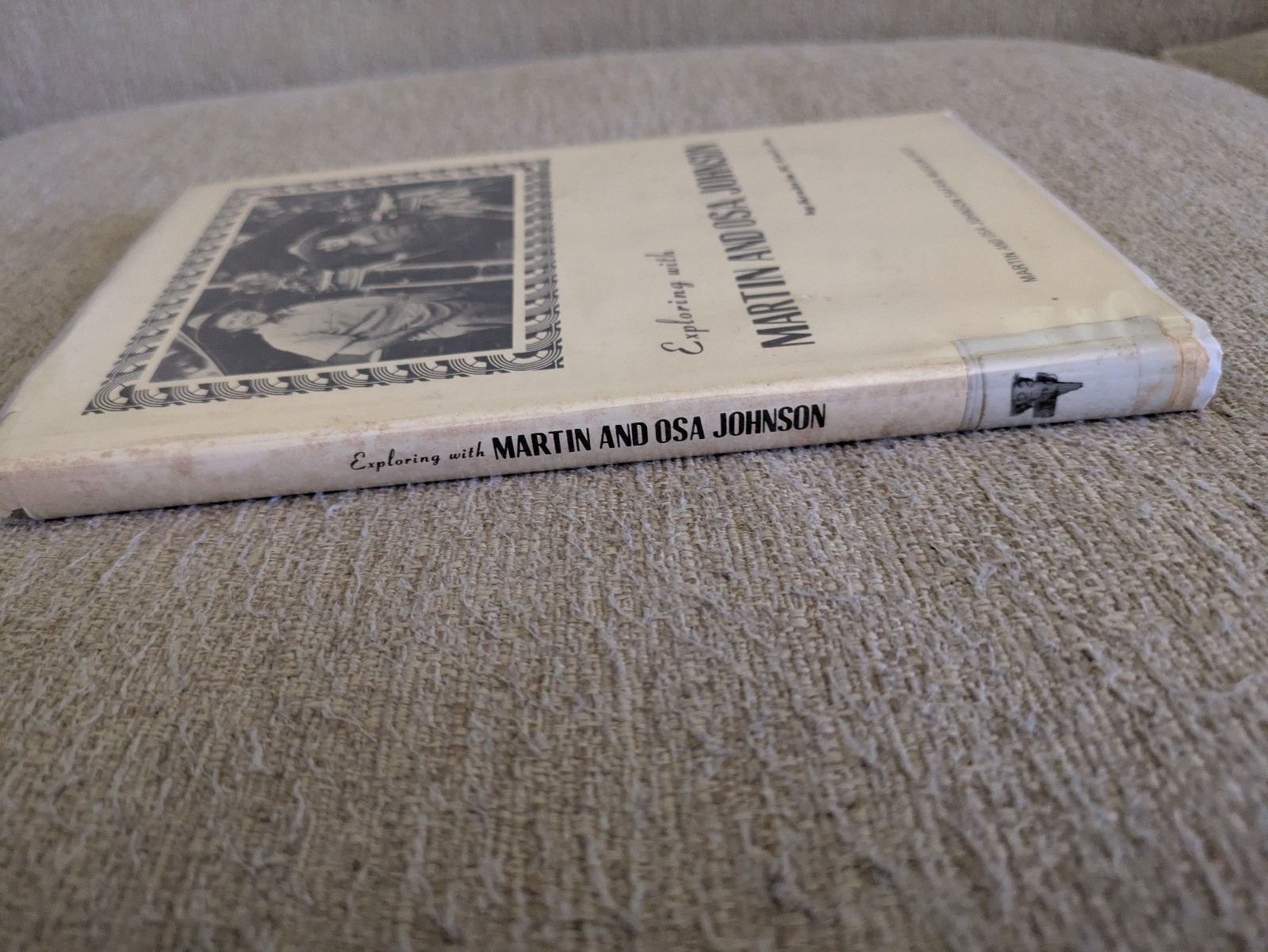 Exploring with Martin and Osa Johnson | Kenhelm W. Stott | 1978 HC | SIGNED