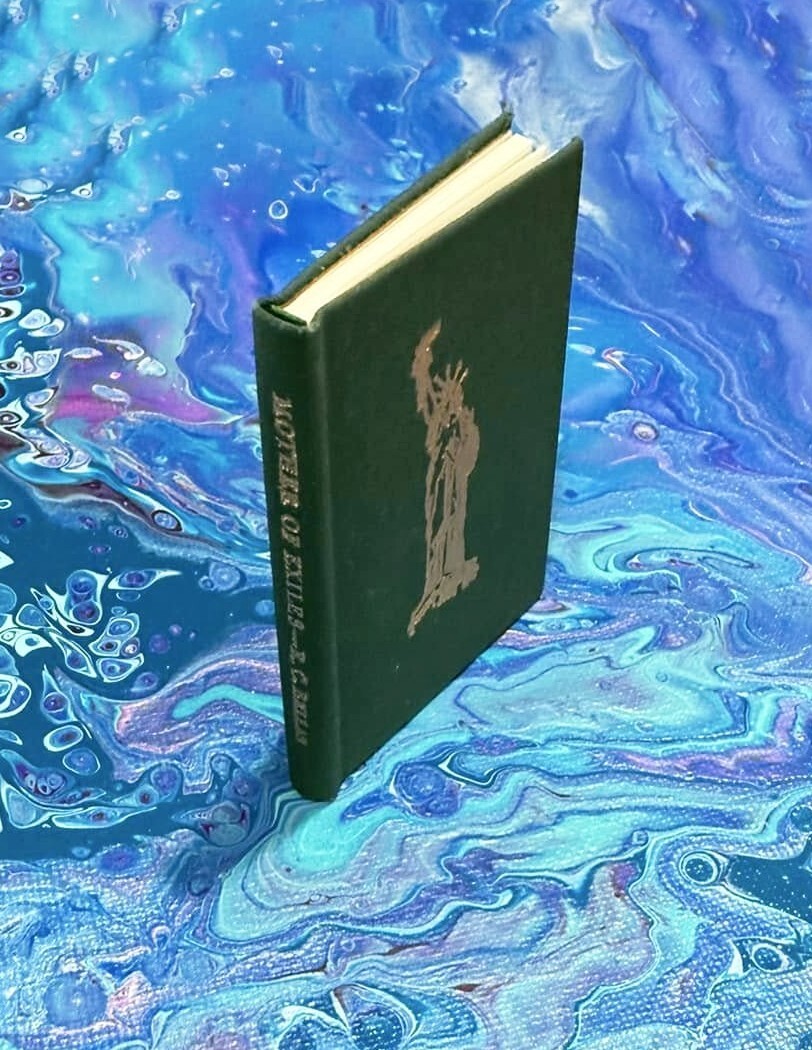 Mother of Exiles Xavier Press Miniature Book RC Bellas Statue of Liberty 98/250