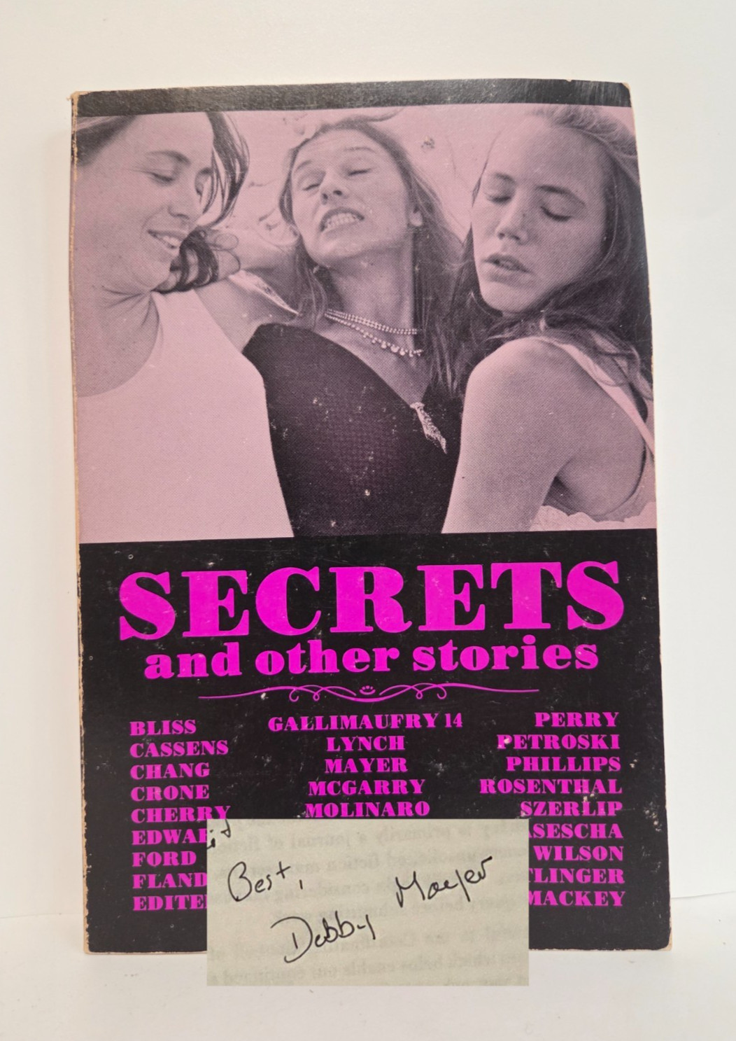 Secrets and Other Stories by Women 1st edition 1979 | SIGNED by Debby Mayer