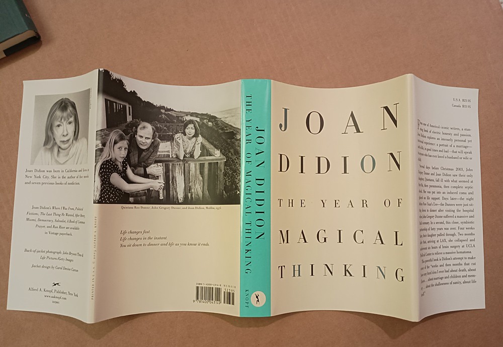 YEAR MAGICAL THINKING DIDION SIGNED 2Xs OCT 10, 2005 TRUE 1st/1st HC + ARC PROOF