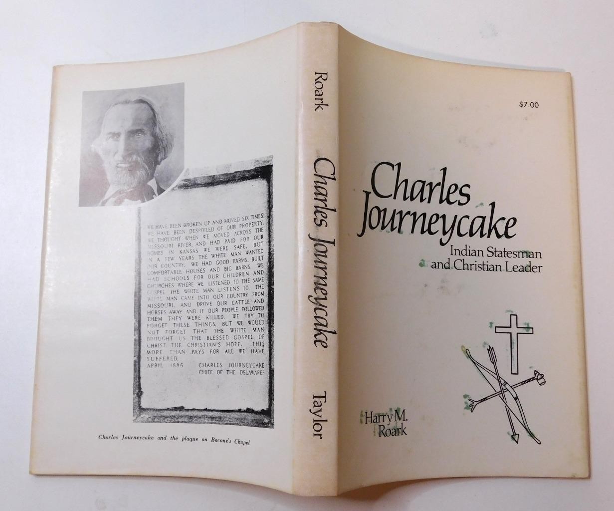 1970 Charles Journeycake Indian Stateman & Christian Leader 1st Edition HBDJ
