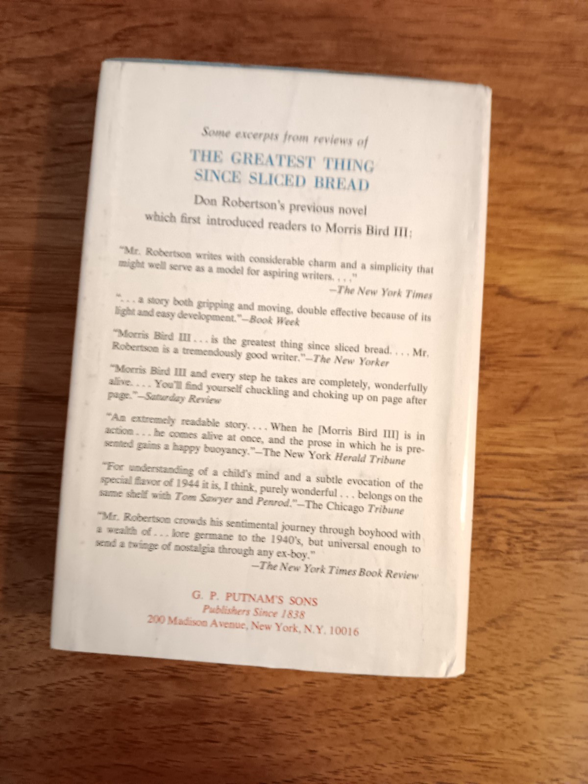 The Sum And Total Of Now by Don Robertson 1966 G.P. Putnam’s HCDJ 1st Ed x-lib