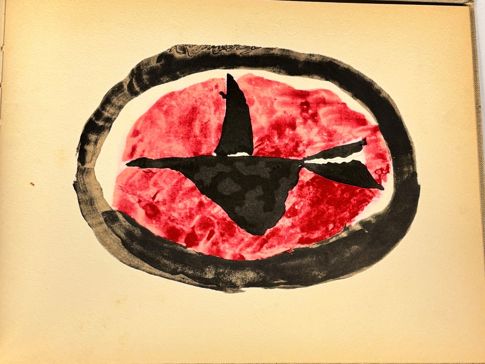 Georges Braque Le Solitaire [Limited Edition:1959], #658 of 900 Andre Verdet ed.