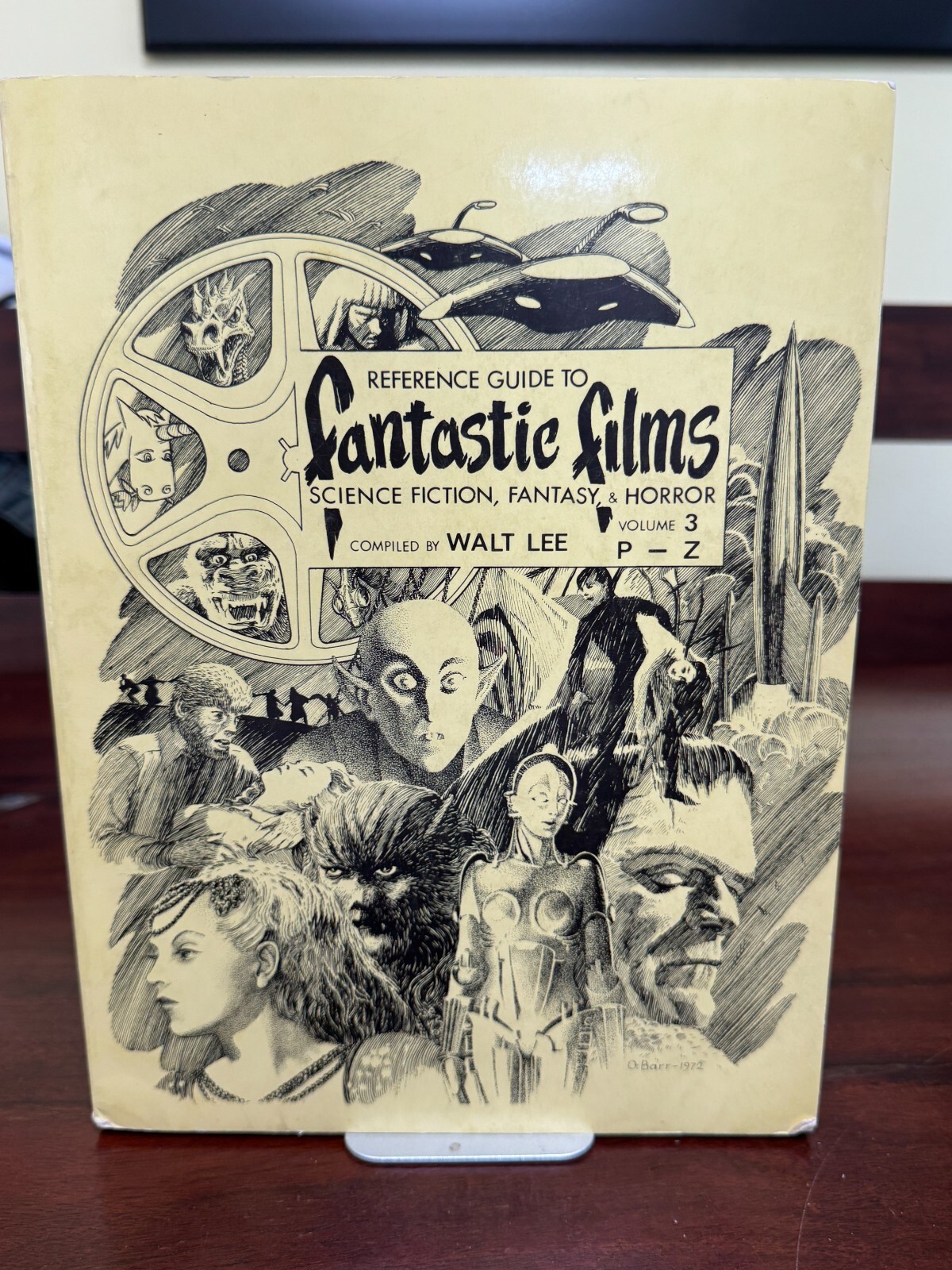 FANTASTIC FILMS REFERENCE GUIDE BOOK VOL 3 P-Z CATALOG WALT LEE HORROR FILMS