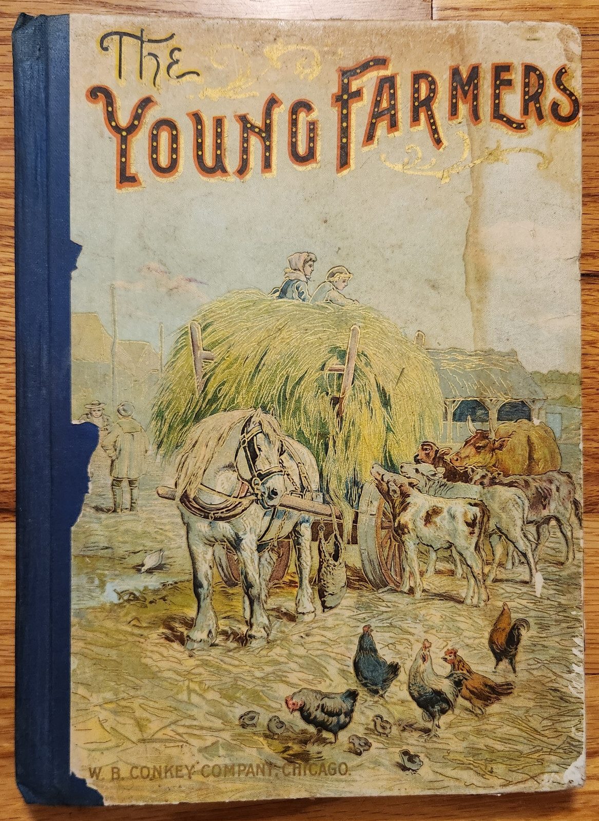 The Young Farmers Child’s HC Book 1899 Collection of Short Stories Conkey Co.