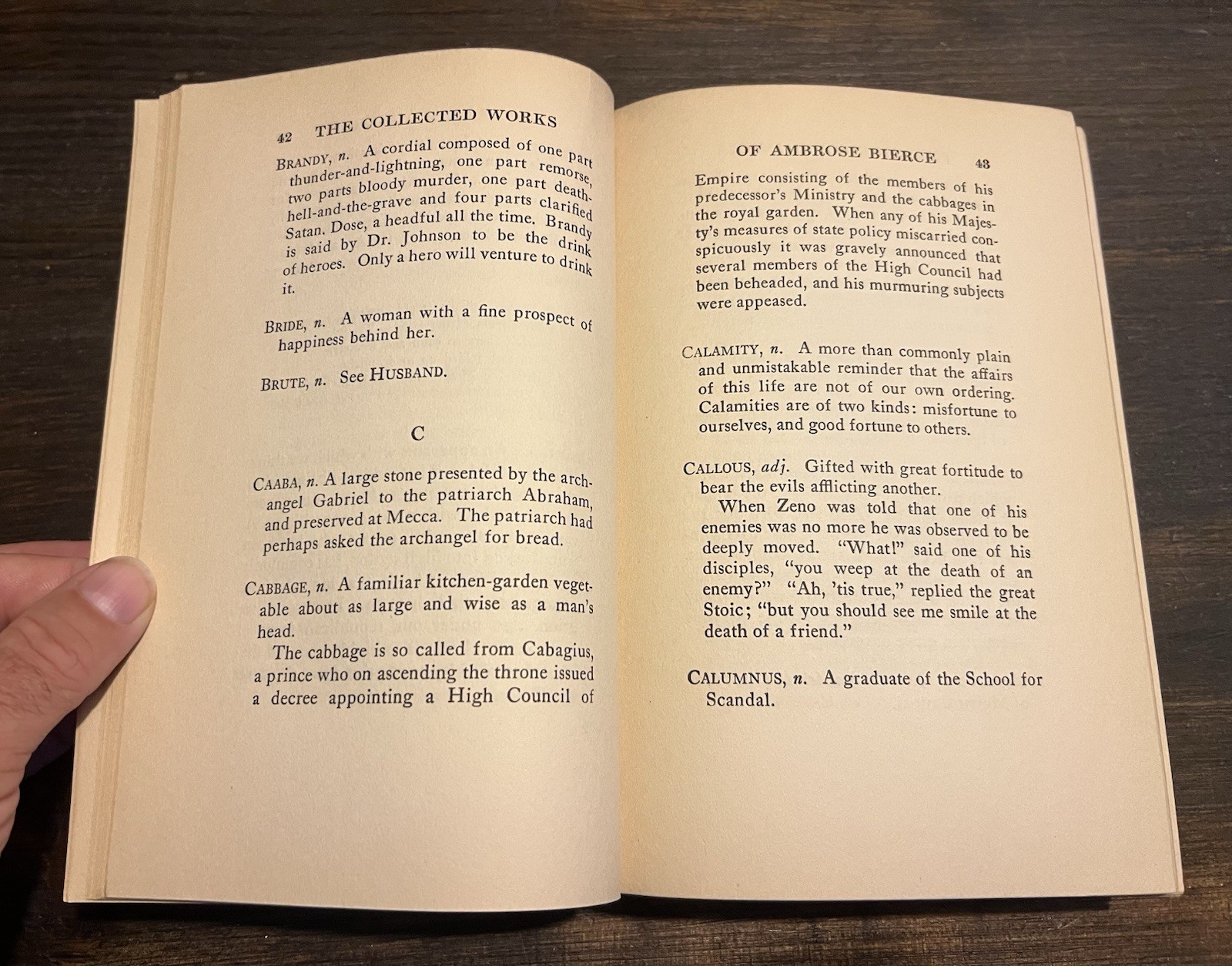 1935 Edition THE DEVIL’S DICTIONARY by AMBROSE BIERCE BONI LIVERIGHT SATANIC