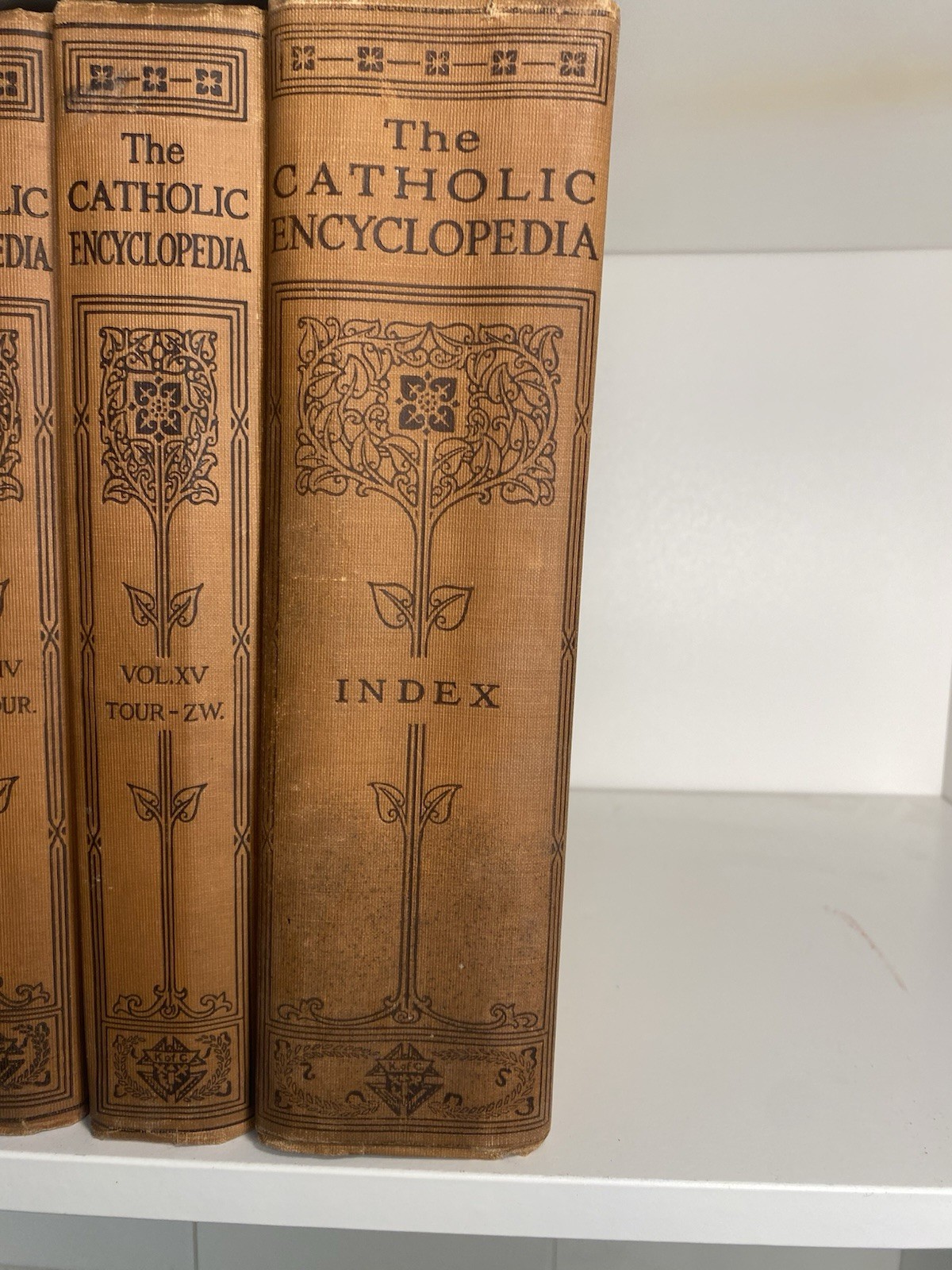 The Catholic Encyclopedia Special Edition 1913 Full Set 15 Volumes & Index