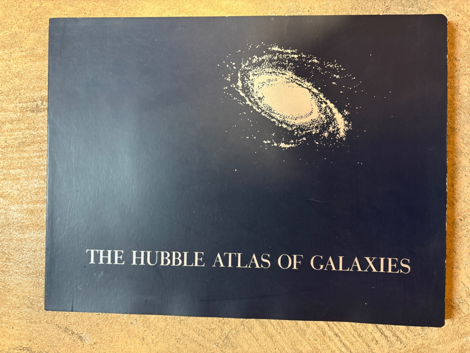 THE HUBBLE ATLAS OF GALAXIES by Allan Sandage 1962 soft cover
