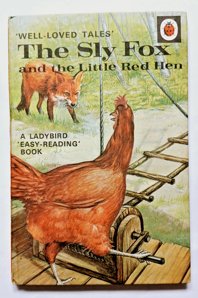 Ladybird Sly Fox & Little Red Hen 1970, Well Loved Tale 606D, 15p, Tally 280, VG