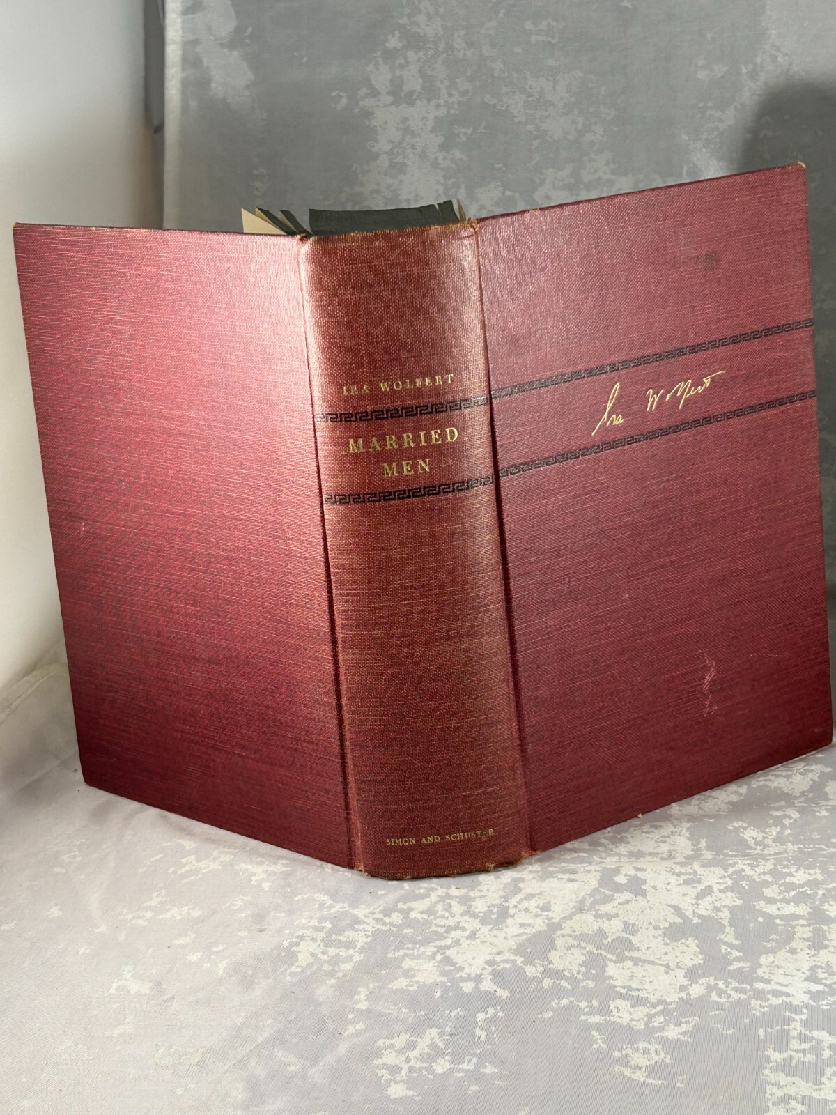 MARRIED MEN (IRA WOLFERT, 1953) NOVEL BY REKNOWN JOURNALIST