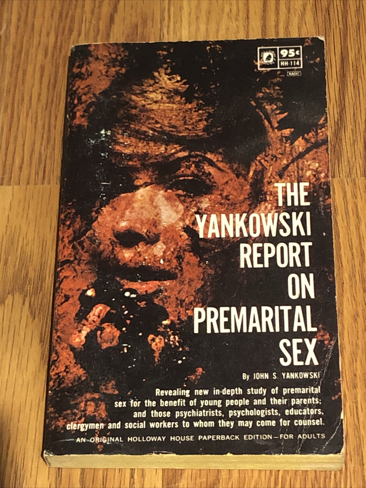The Yankowski Report on Premarital Sex by John Yankowski-Holloway House PB-1965