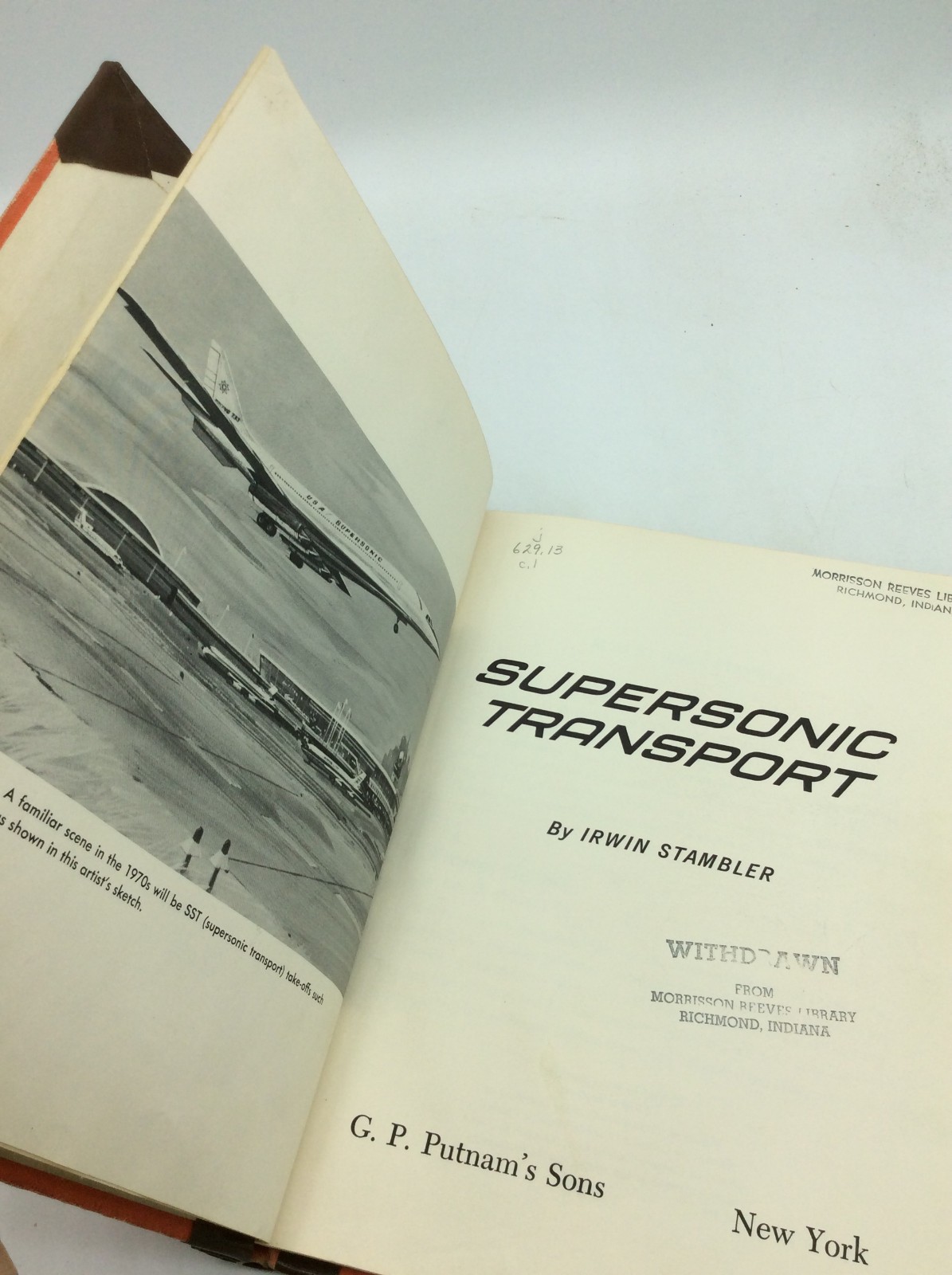 SUPERSONIC TRANSPORT – Irwin Stambler – 1965 – scarce aviation – illustrated