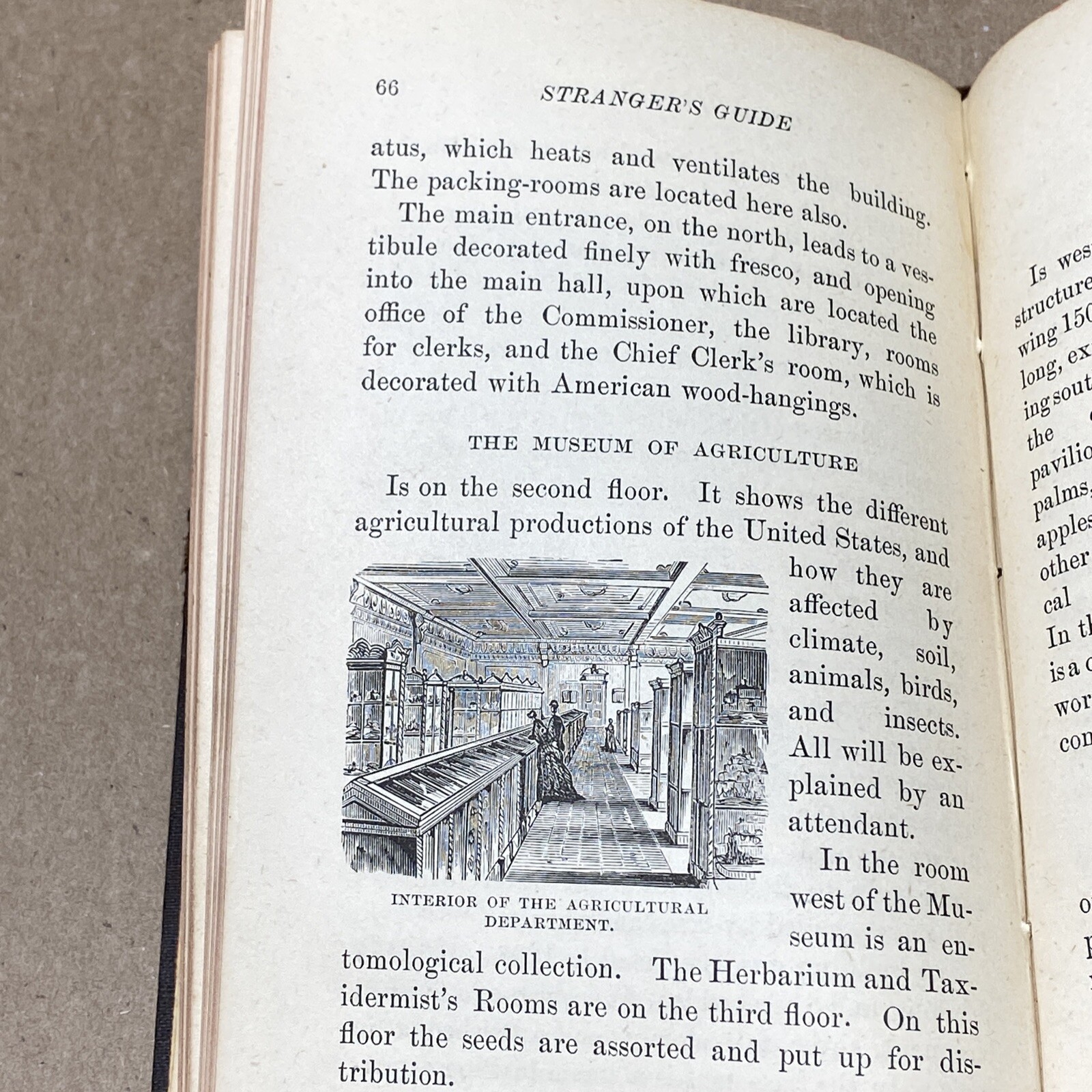 1875 Morrisons‘ Strangers‘ Guide For Washington City (Washington D.C.)