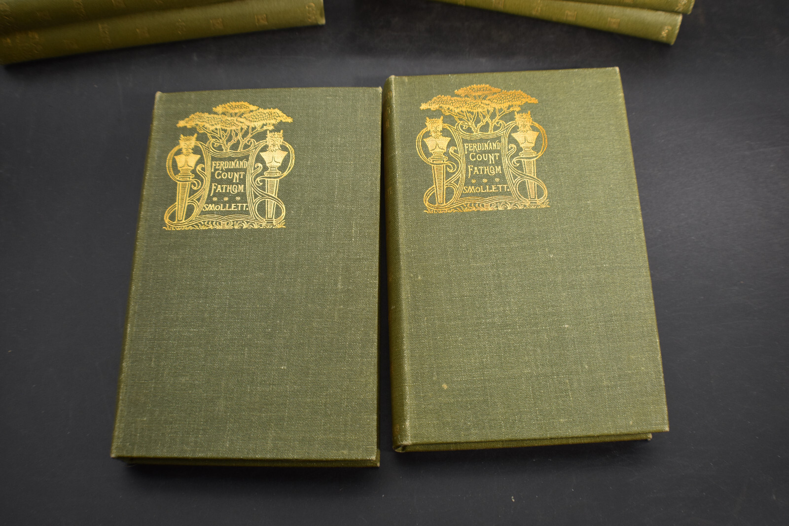 1900/1903 *LIMITED ED* THE WORKS OF TOBIAS SMOLLETT *12 Volumes* ILLUSTRATED