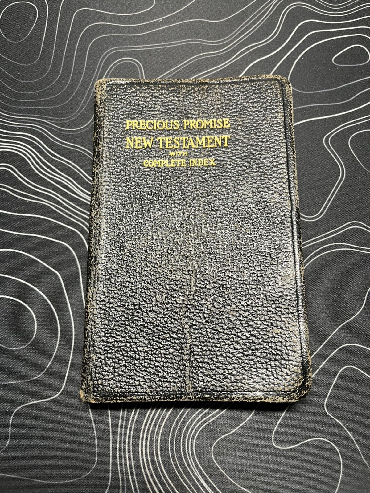 1913 Precious Promise New Testament Complete Index 4×6 inches