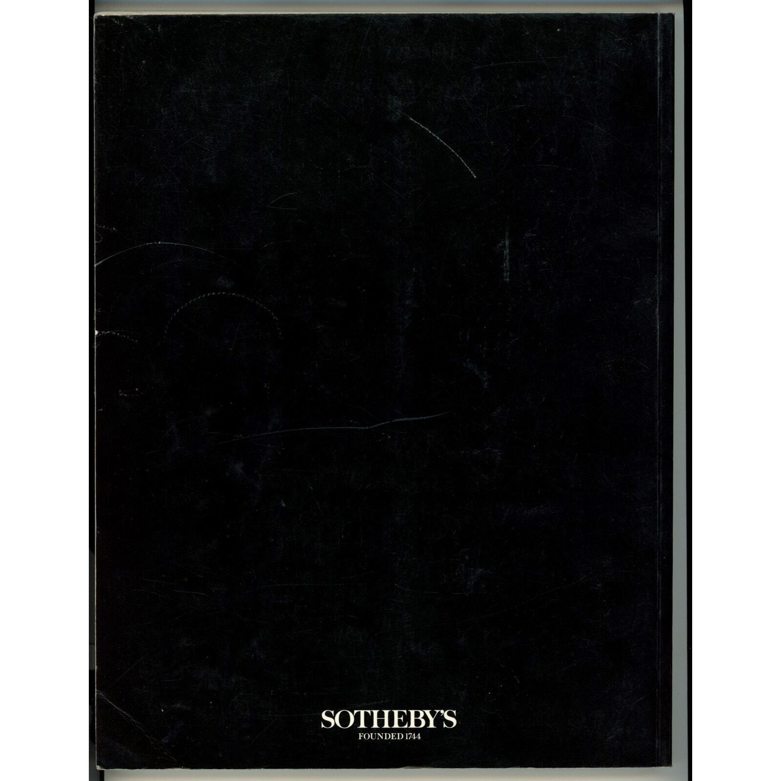 Sotheby’s Auction Catalog 20th Century Decorative Arts NY March 1993 Rod Stewart
