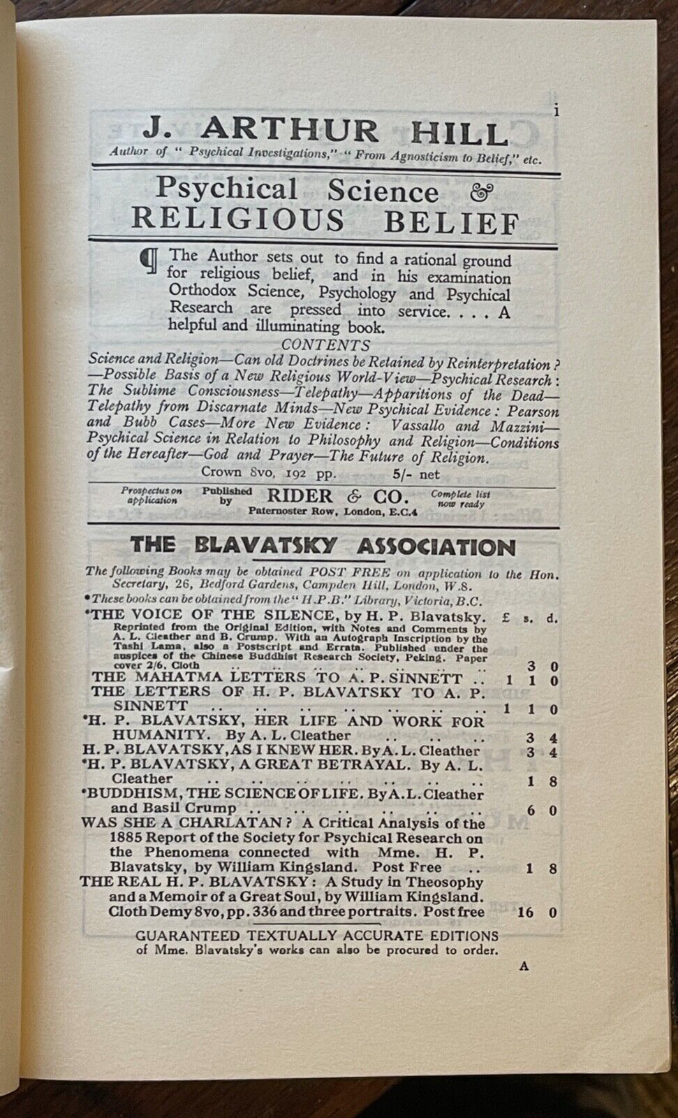 THE OCCULT REVIEW – Vol 49, 6 Issues 1929 – DIVINATION ALCHEMY MAGICK GHOSTS