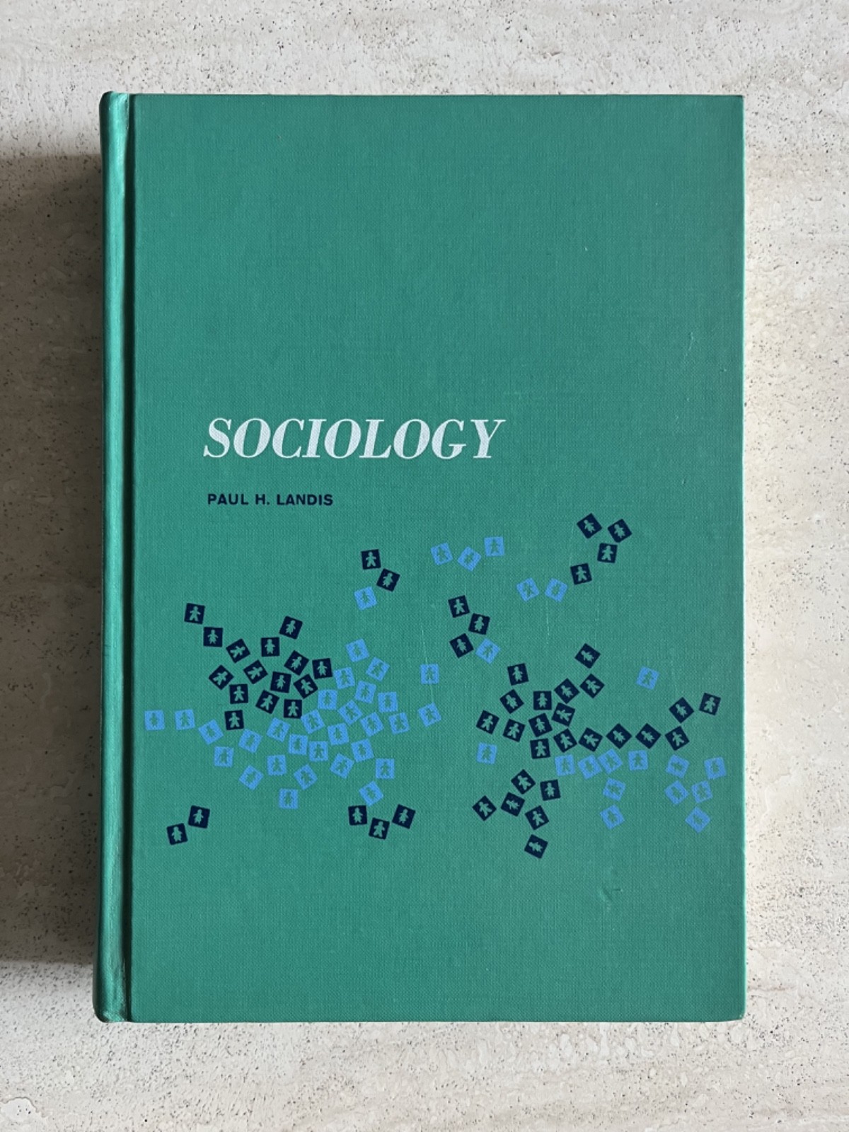 Sociology by Paul H. Landis Vintage 1964 Hardcover Book 1964 Environment Culture