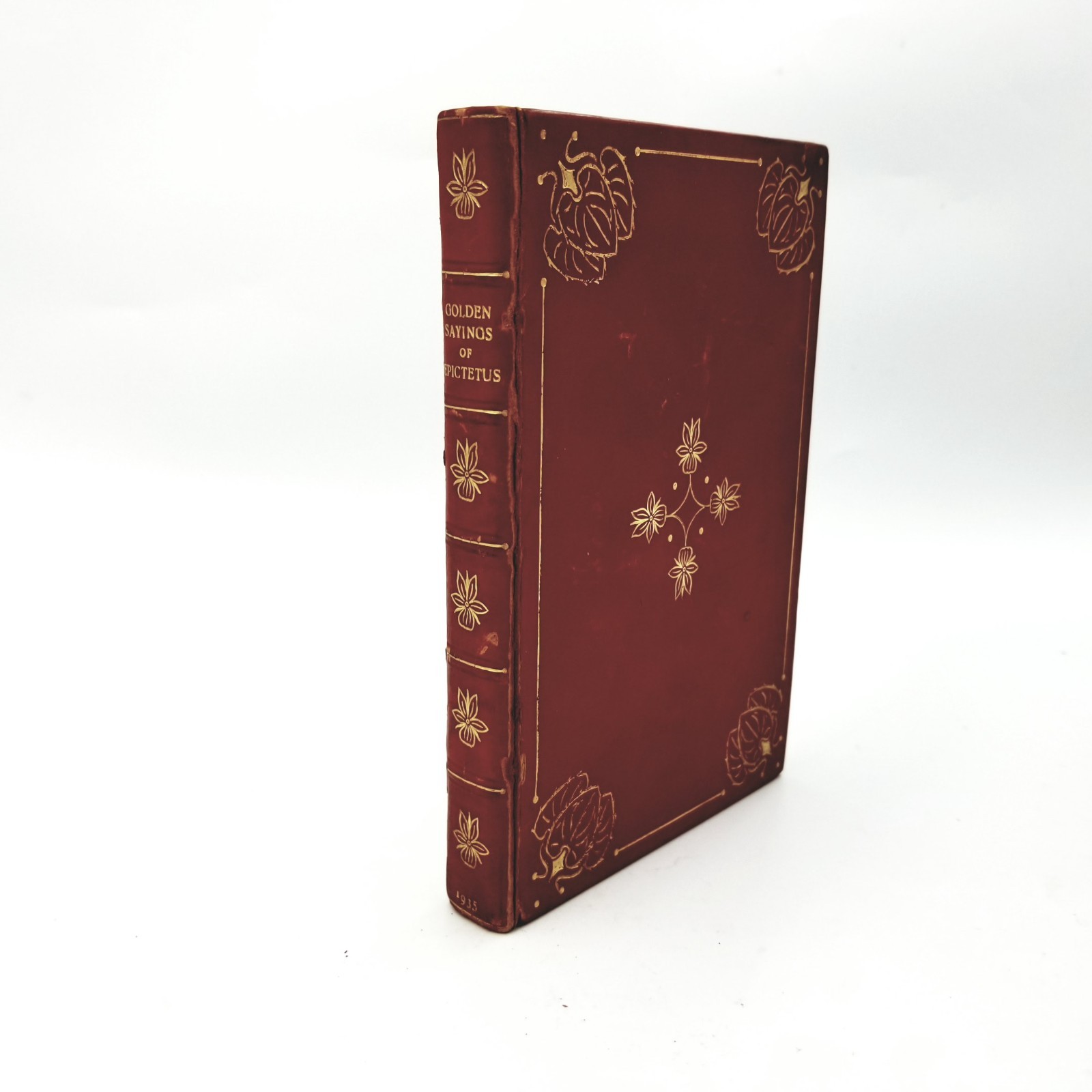 The Golden Sayings of Epictetus – 1935 Bayntum Bindery Leather