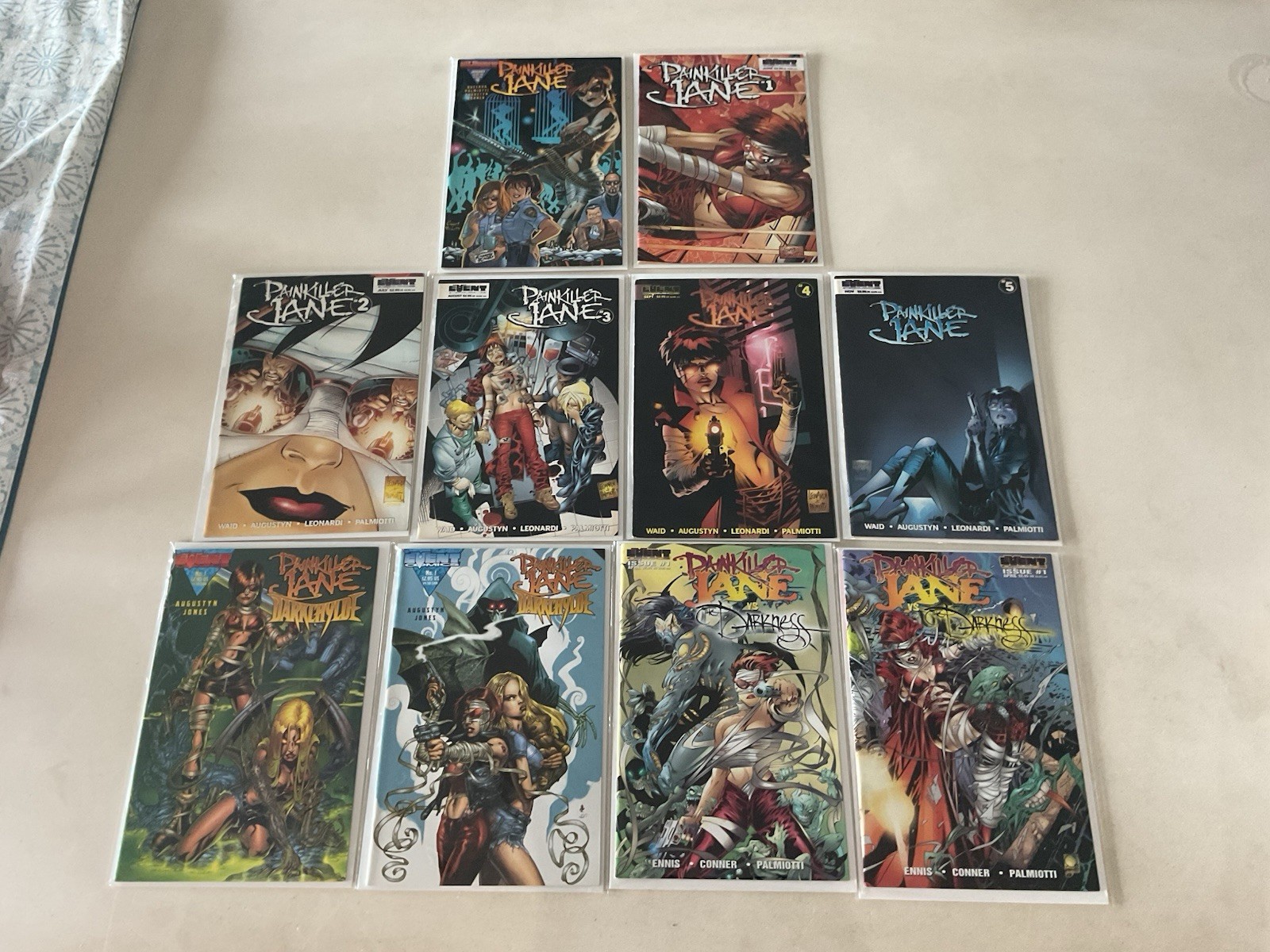 Painkiller Jane Lot Of 10 – Event 0-5 + 2x Darkness #1 + 2x Darkchylde #1