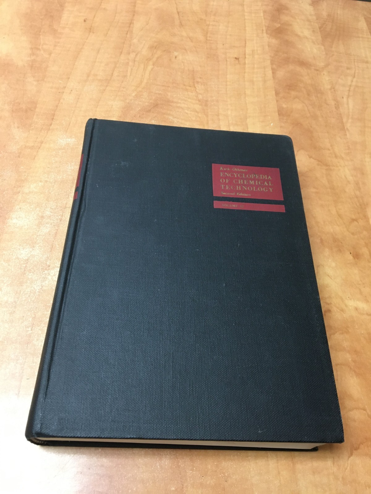Kirk-Othmer / Encyclopedia of Chemical Technology Volume 12 Second Edition 1967