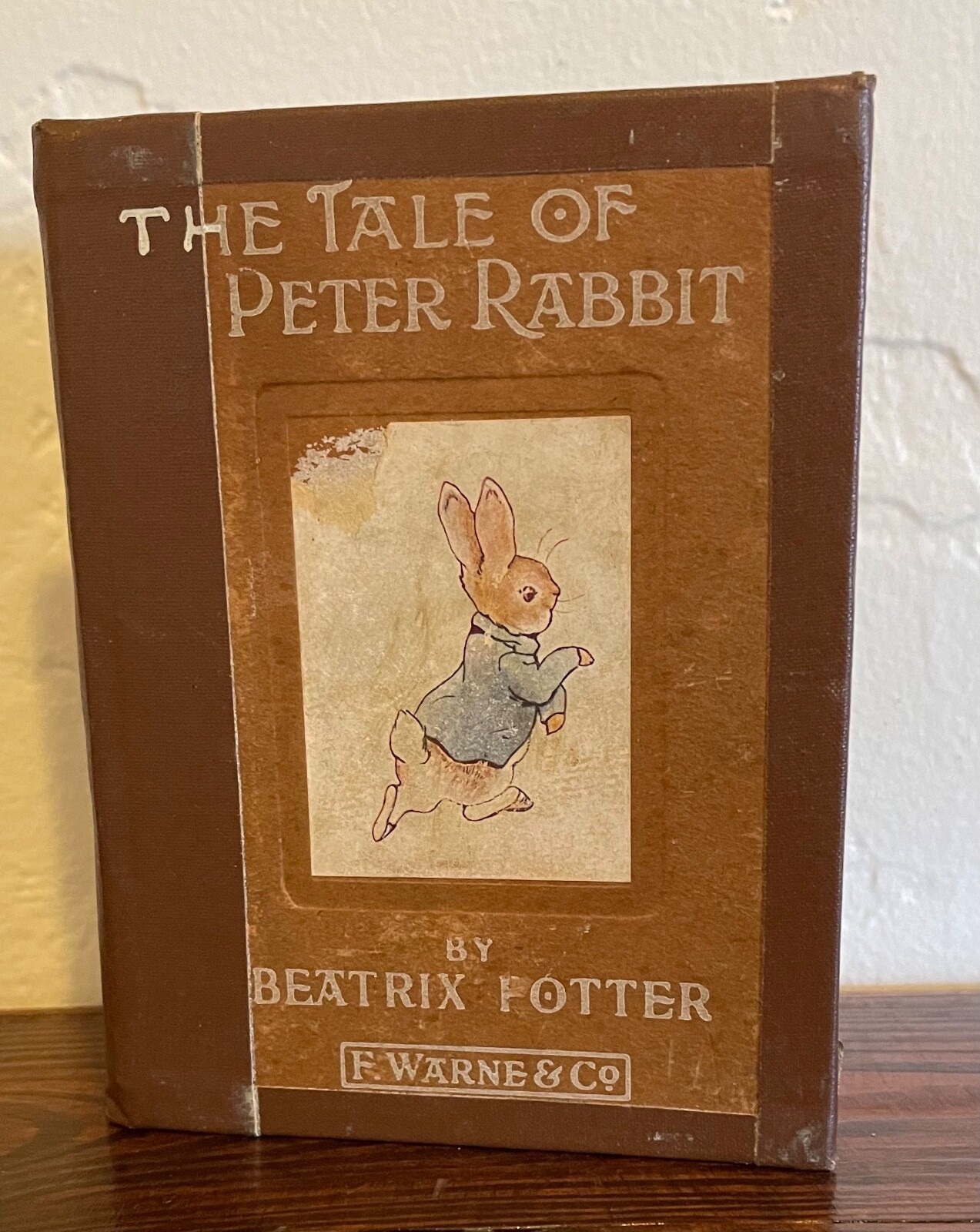 The Tale of Peter Rabbit~by Beatrix Potter F. Warne & Co early edition, undated