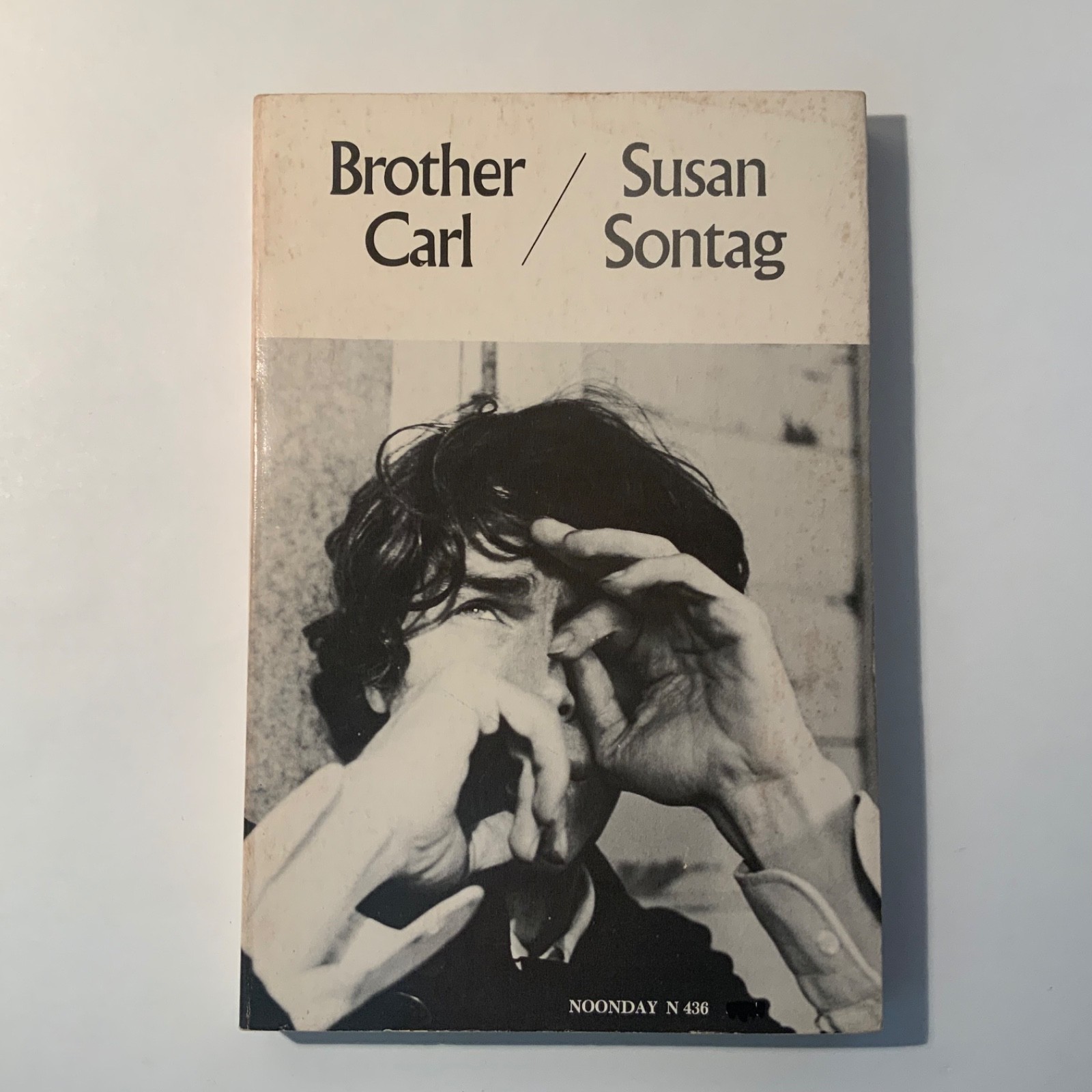 Brother Carl by Susan Sontag 1974 Noonday Press, 1st printing Very Good – VG+