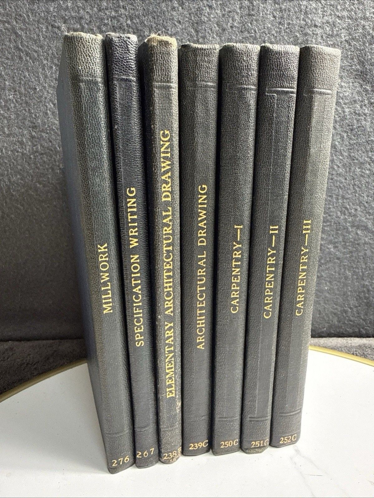 International Textbook Company Millwork Carpentry Arch Drawing Book Set 1900s VT