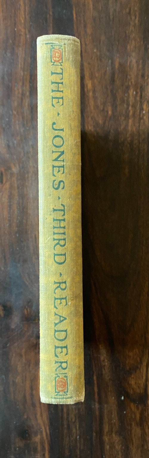 The Jones Third Reader L H Jones A M 1903 Ginn & Co Childrens book HC