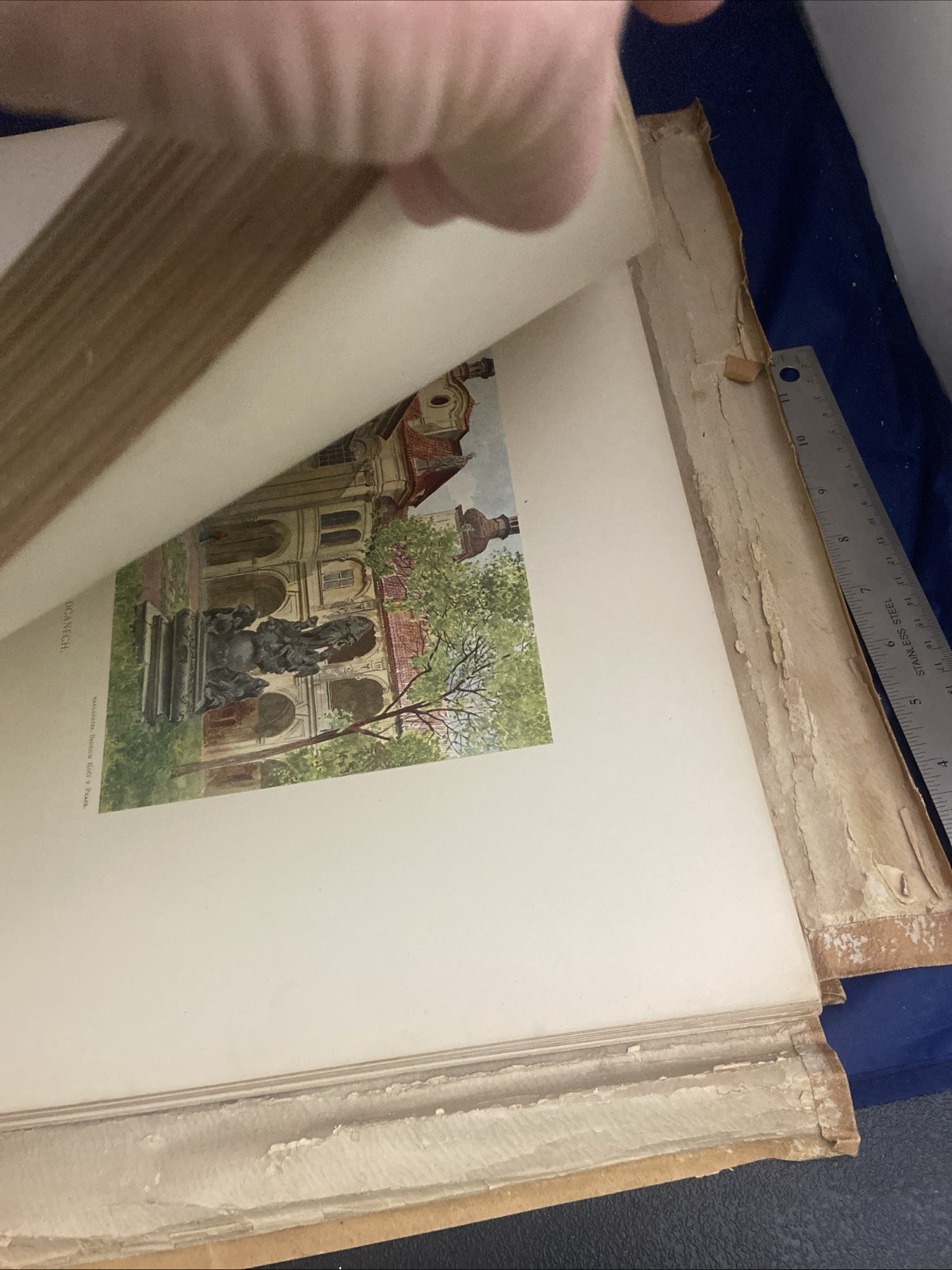 Portfolio Of 100 Watercolors Of Old Prague Czechoslovakia By Vaclava Jansy