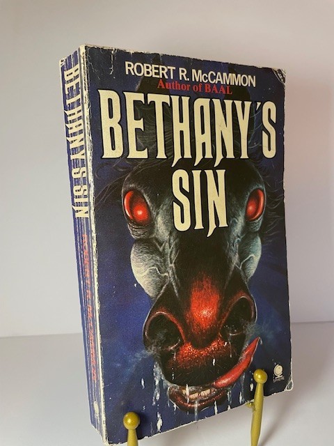 Rare 1980 Bethany’s Sin Robert R McCammon UK Sphere 1st PB Printing Horror Novel
