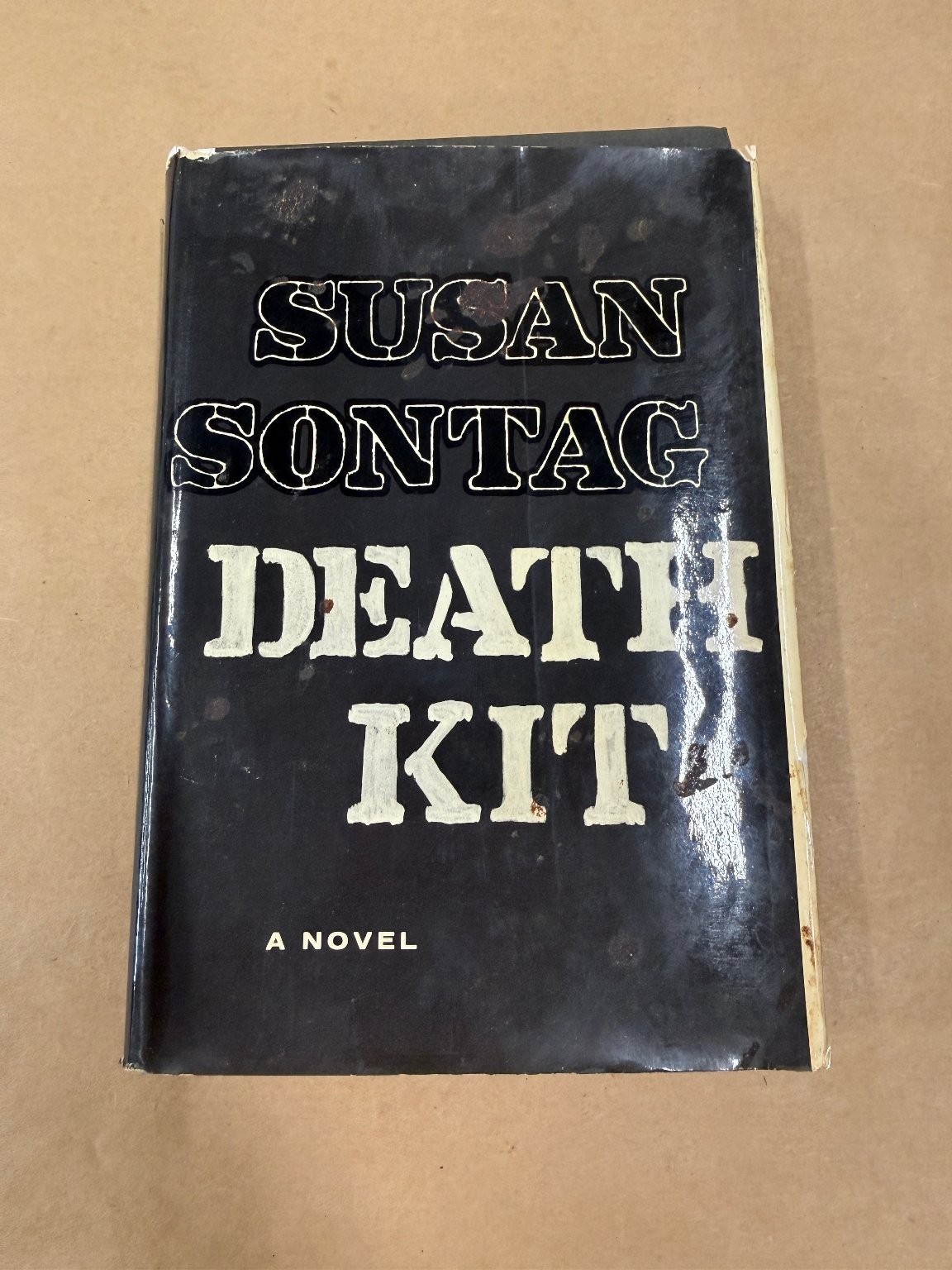 Death Kit Susan Sontag 1967 Farrar Straus Giroux Hardcover Novel