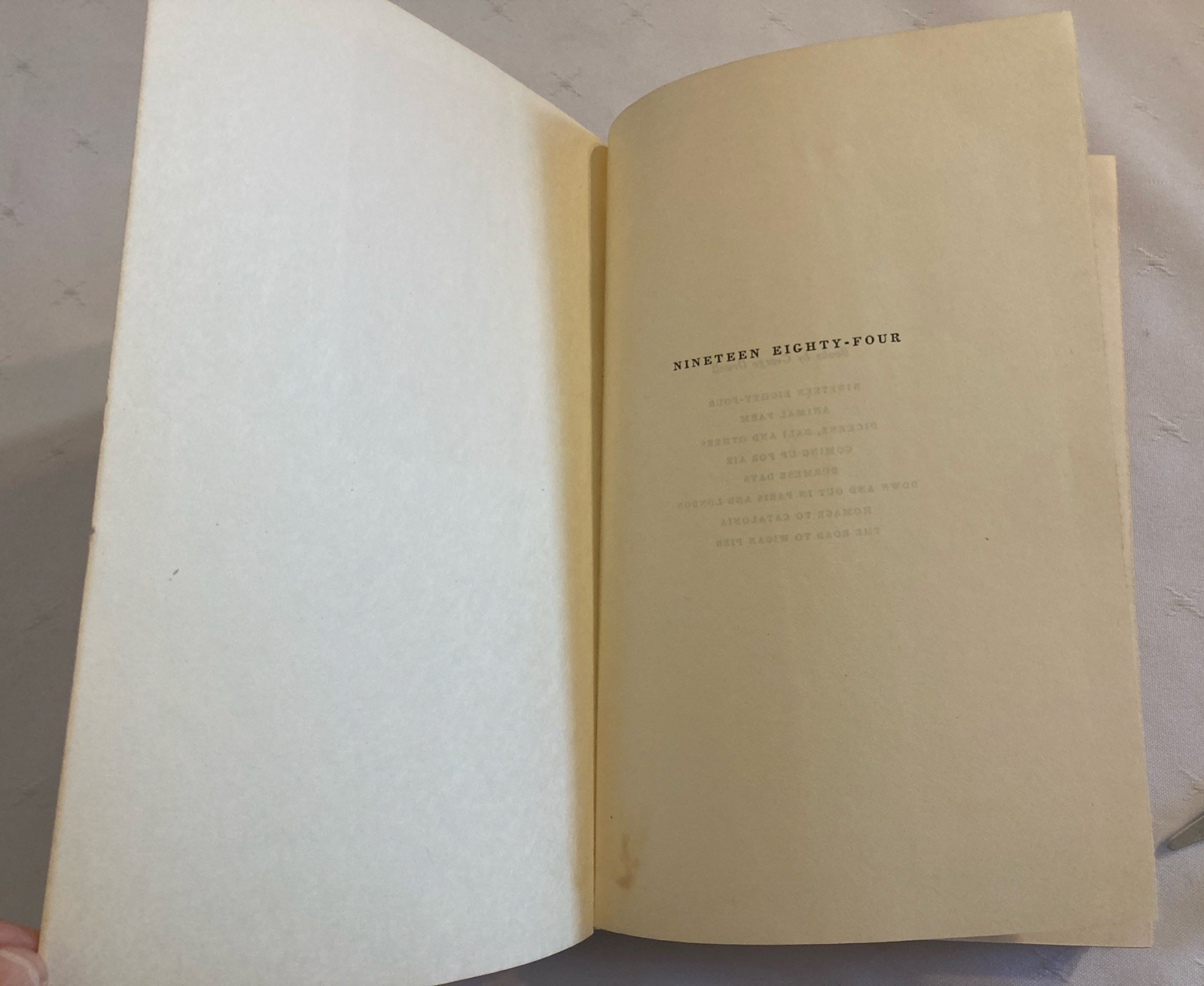 George Orwell Nineteen Eighty-Four (1984) 1949 First Canadian Edition Hardcover