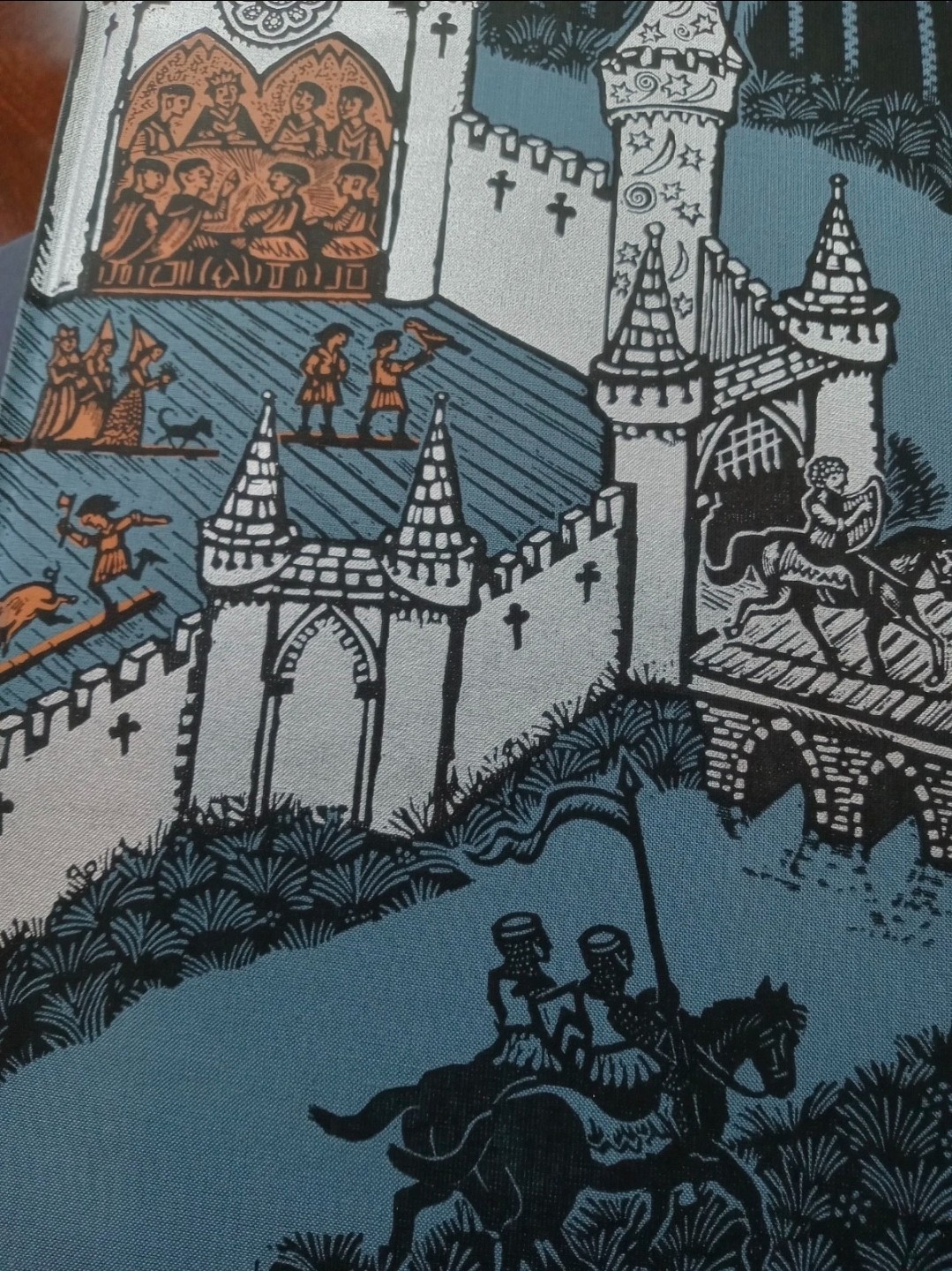 The Once and Future King T.H. White Folio Society 2004 HC Slipcase John Lawrence