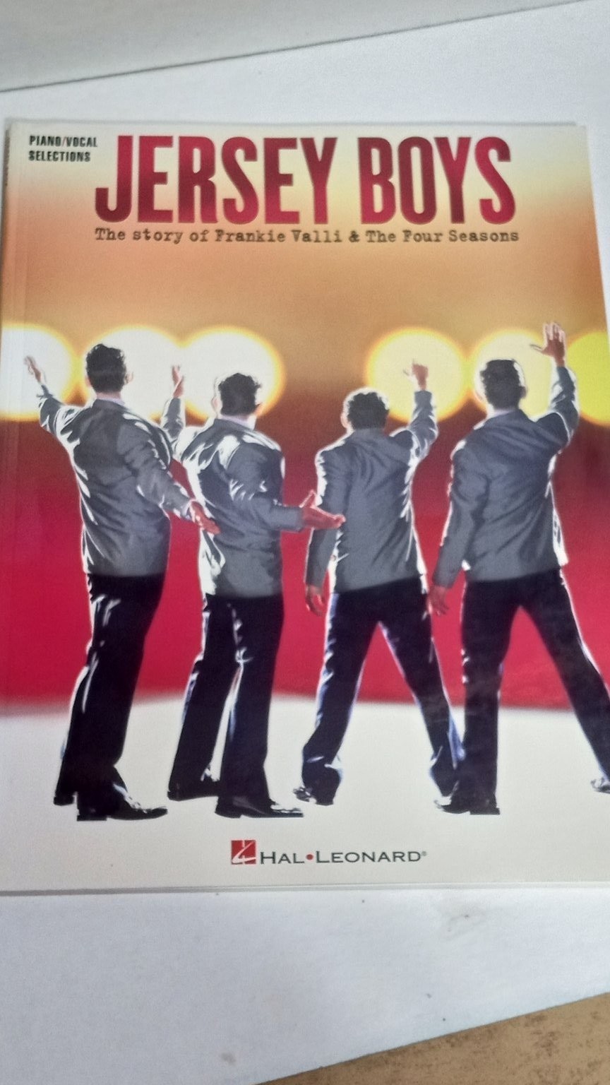 Jersey Boys Piano/Vocal Selections The Four Seasons 2007 Sheet Music