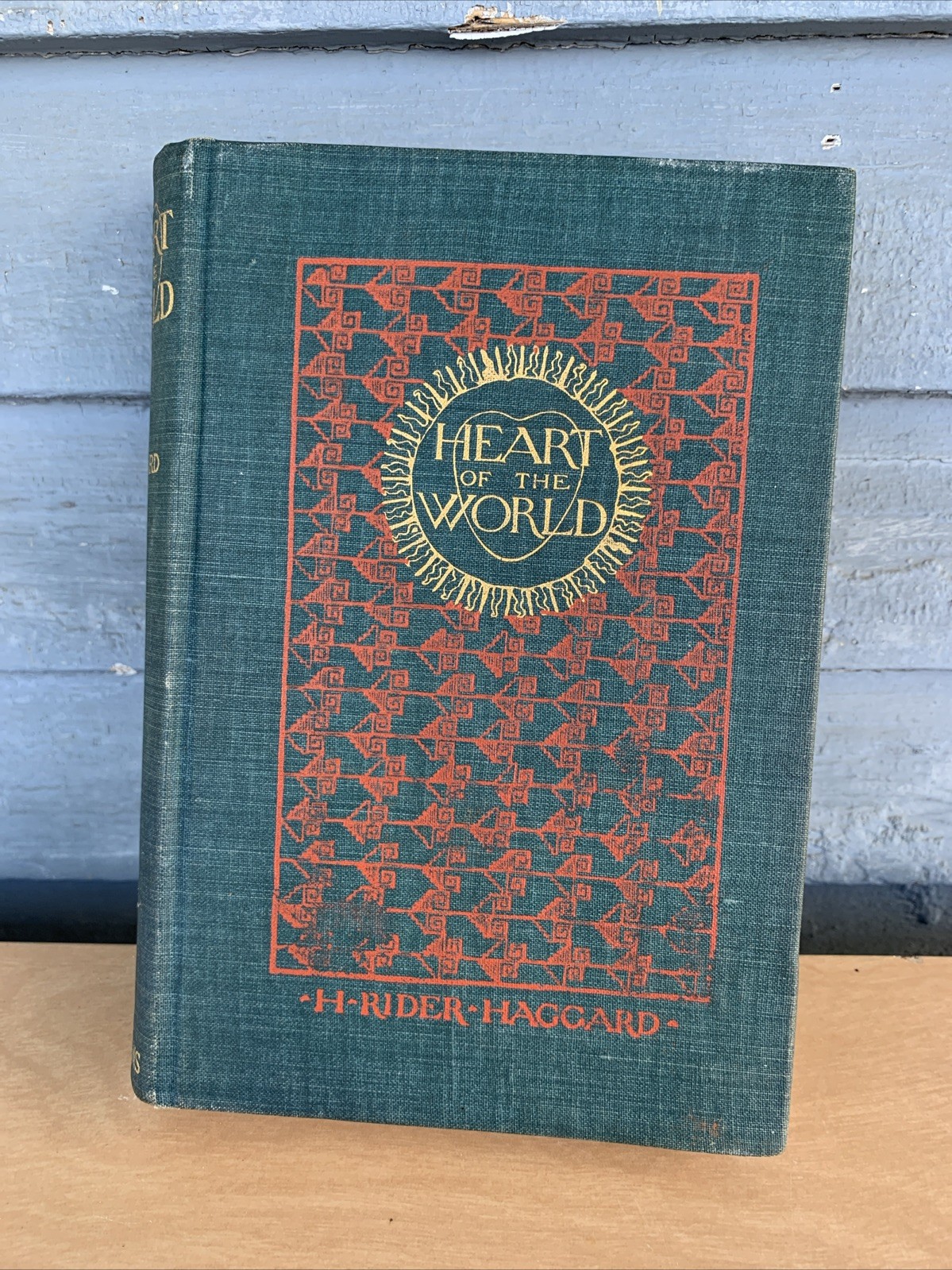 Antique Book Copyright 1895 “The Heart Of The World“