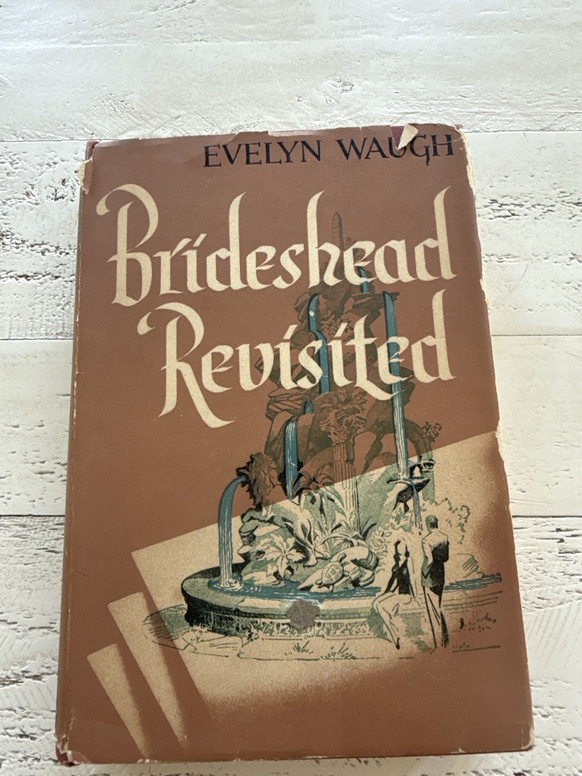 Brideshead Revisited 1945 Evelyn Waugh 1st US Edition w/ Dust Jacket Little Brow