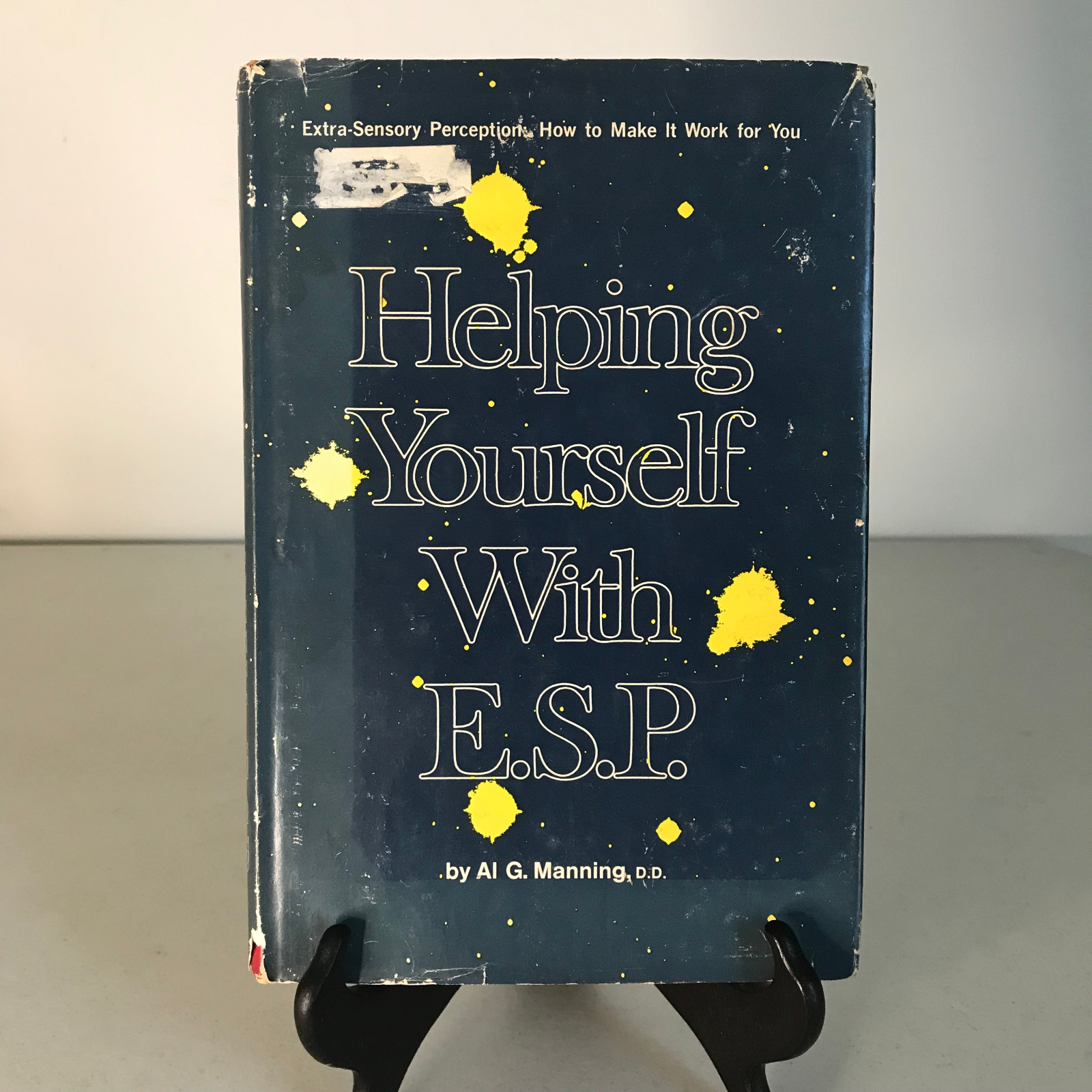 Helping Yourself With E.S.P. Al G. Manning Parker Publishing 1967 HC/DJ