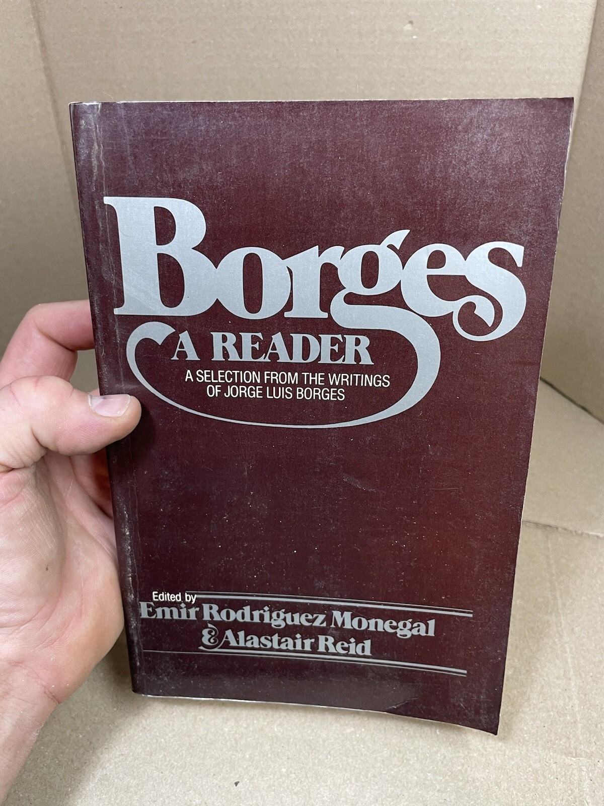 Borges A Reader Selection From Writings Jorge Luis Paperback E.P. Dutton